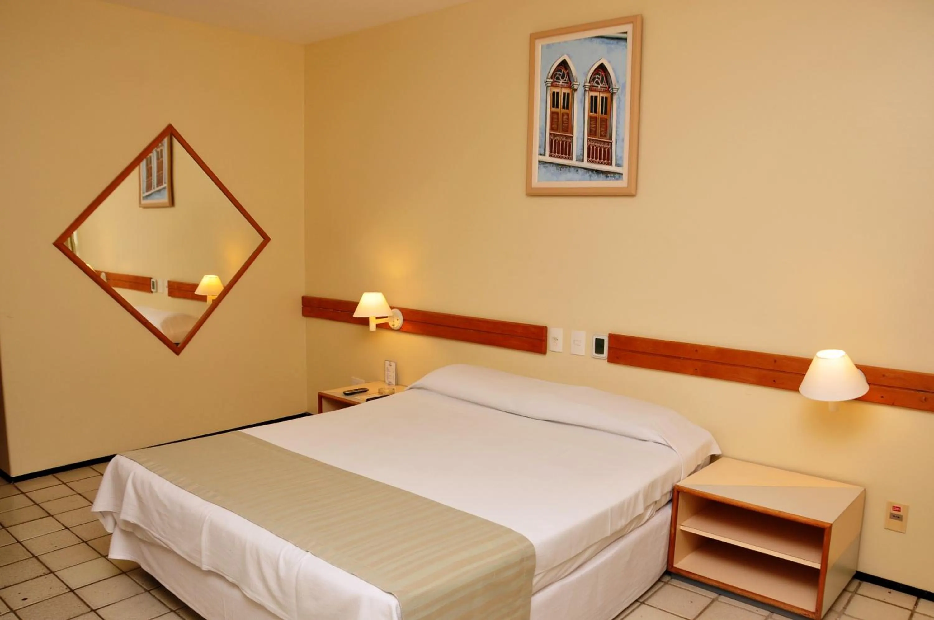 Bed in Calhau Praia Hotel