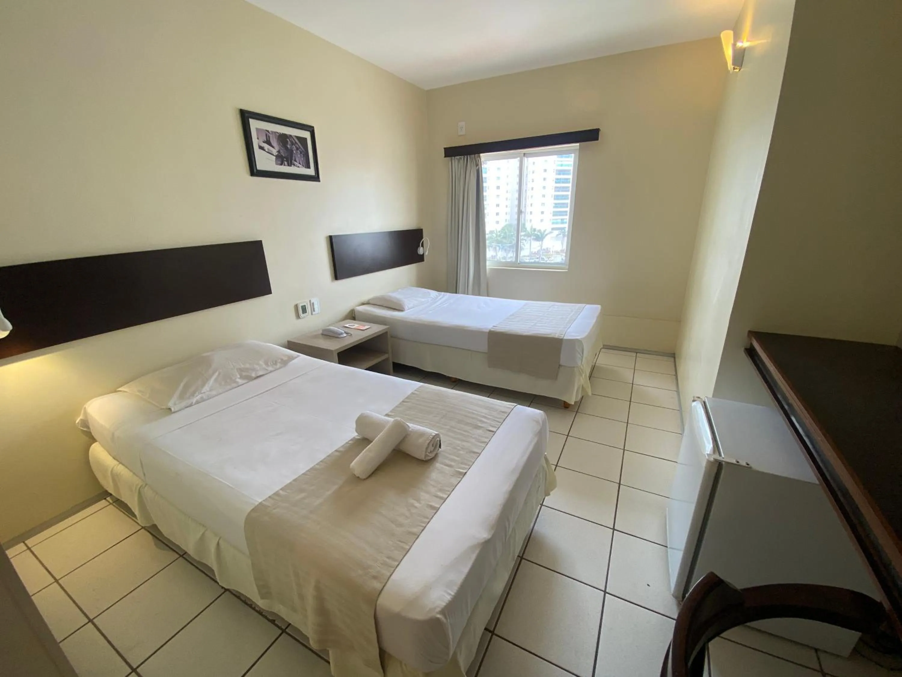 Bed in Hotel Premier