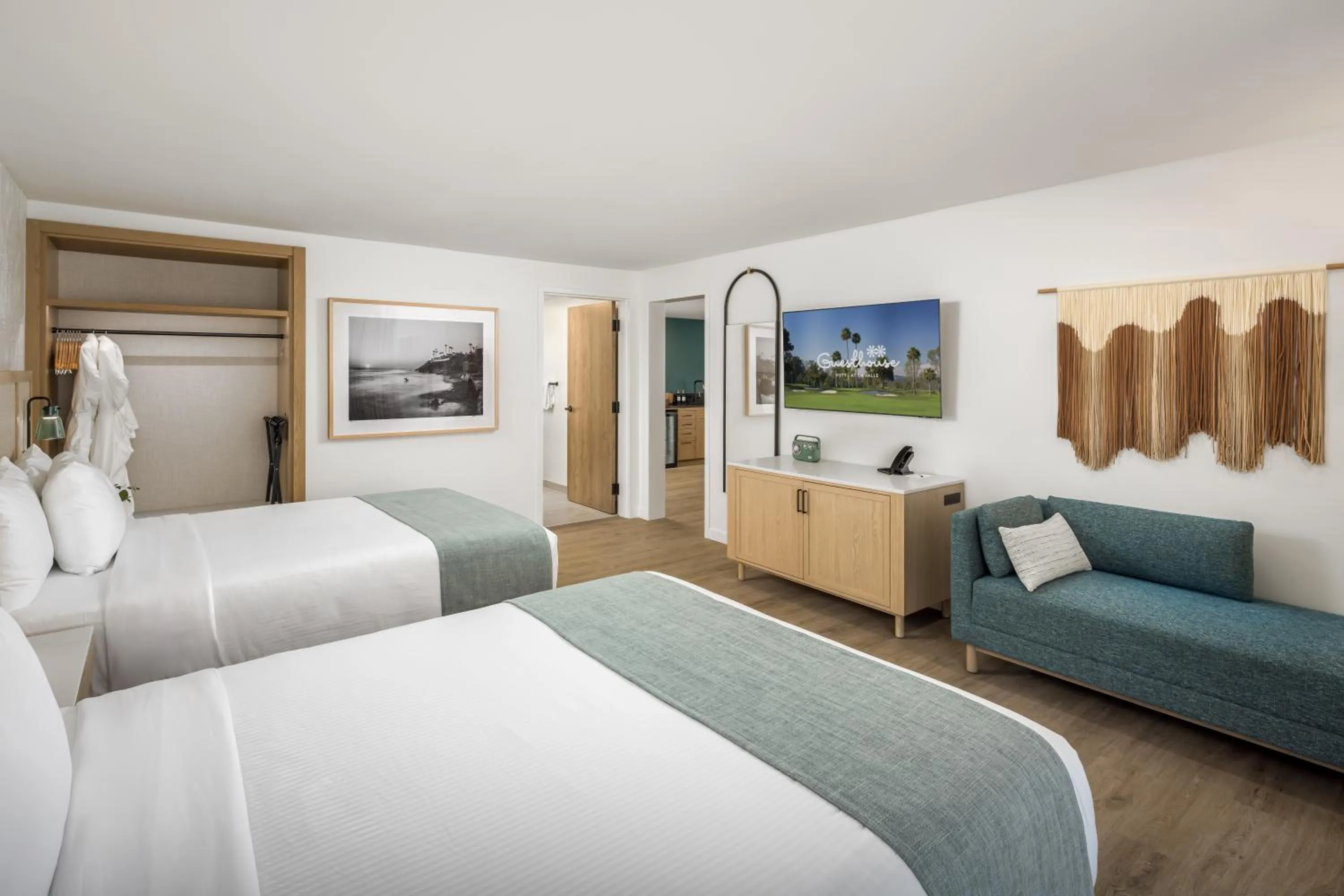 Bed in Guesthouse Hotel at La Valle