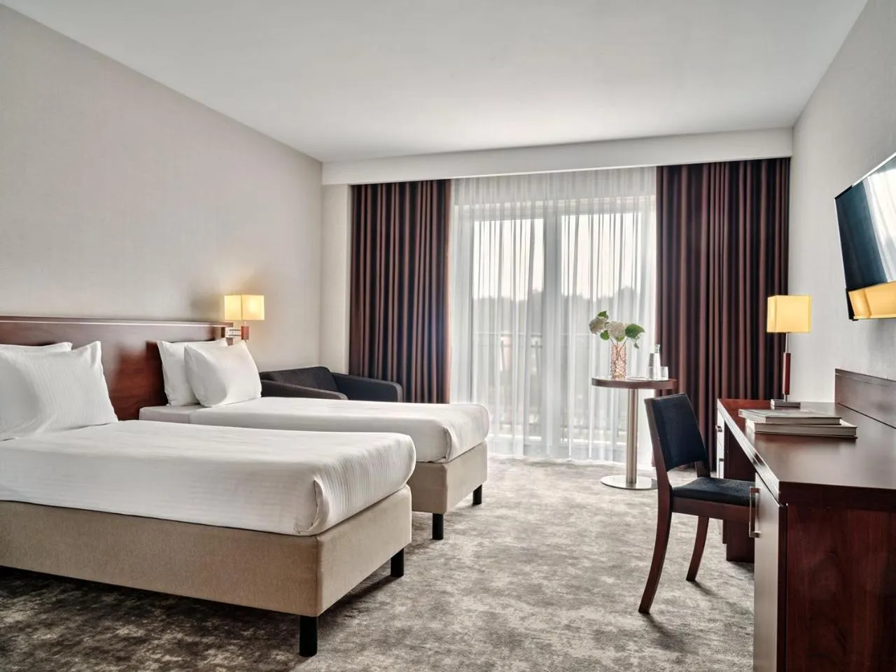 Bed in Hotel Villa Verde Congress & Spa