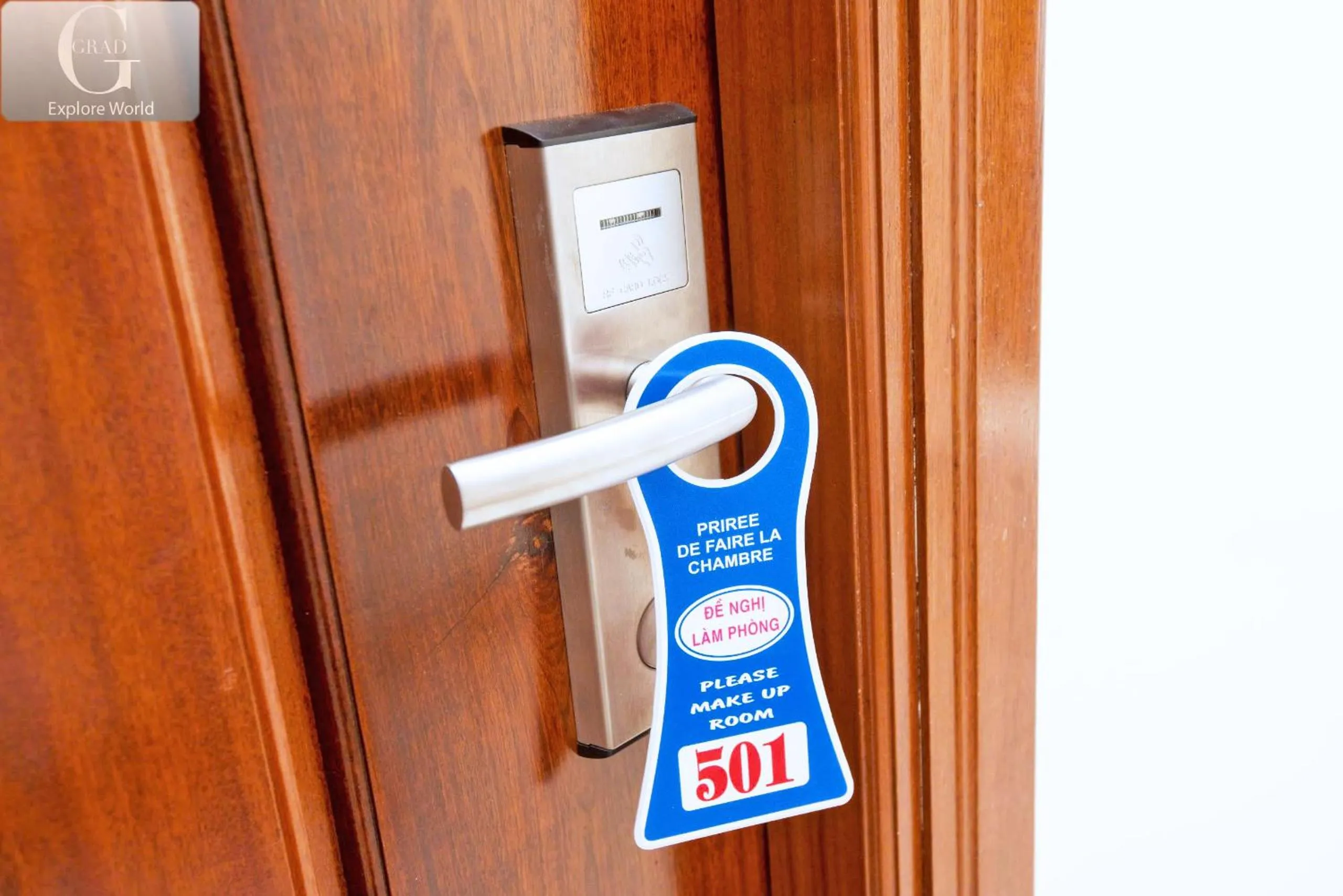 Logo/Certificate/Sign in Bong Sen Xanh Hotel