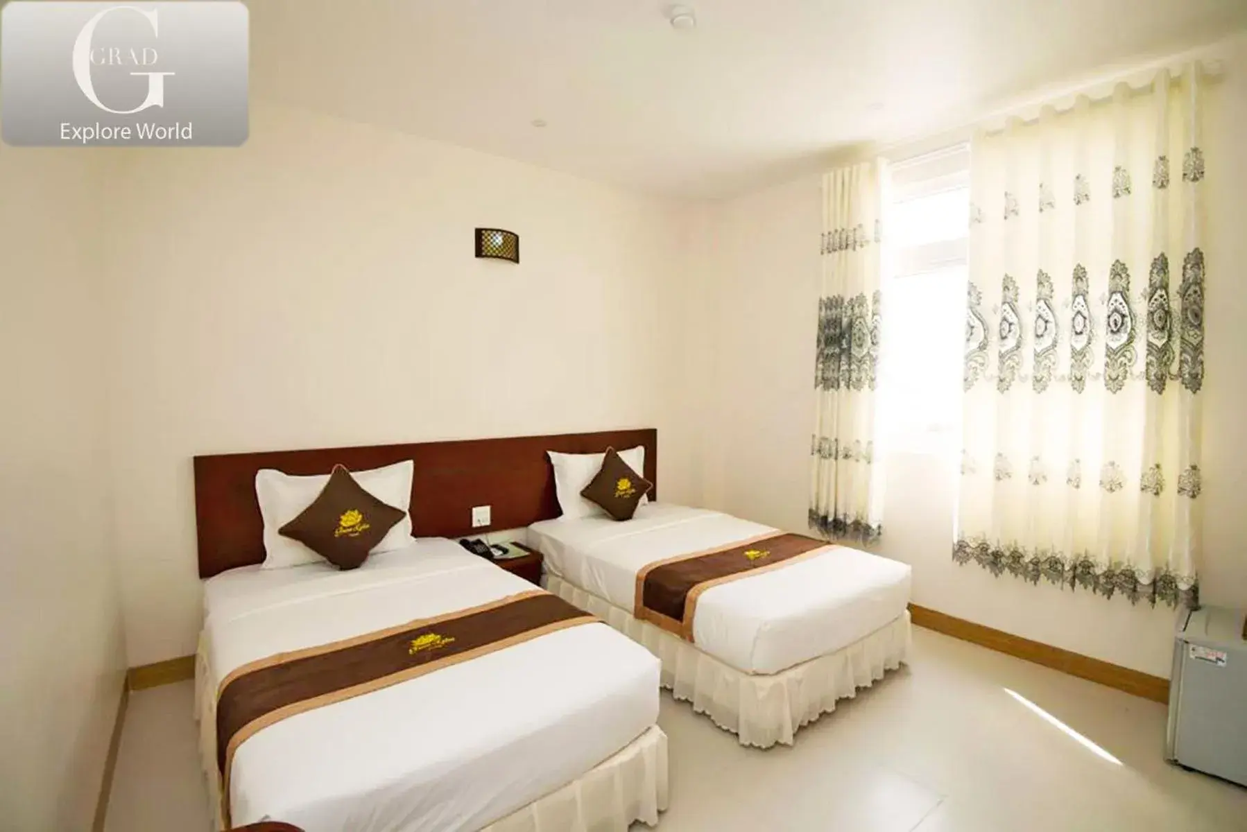 Twin Room in Bong Sen Xanh Hotel Twin Room in Bong Sen Xanh Hotel