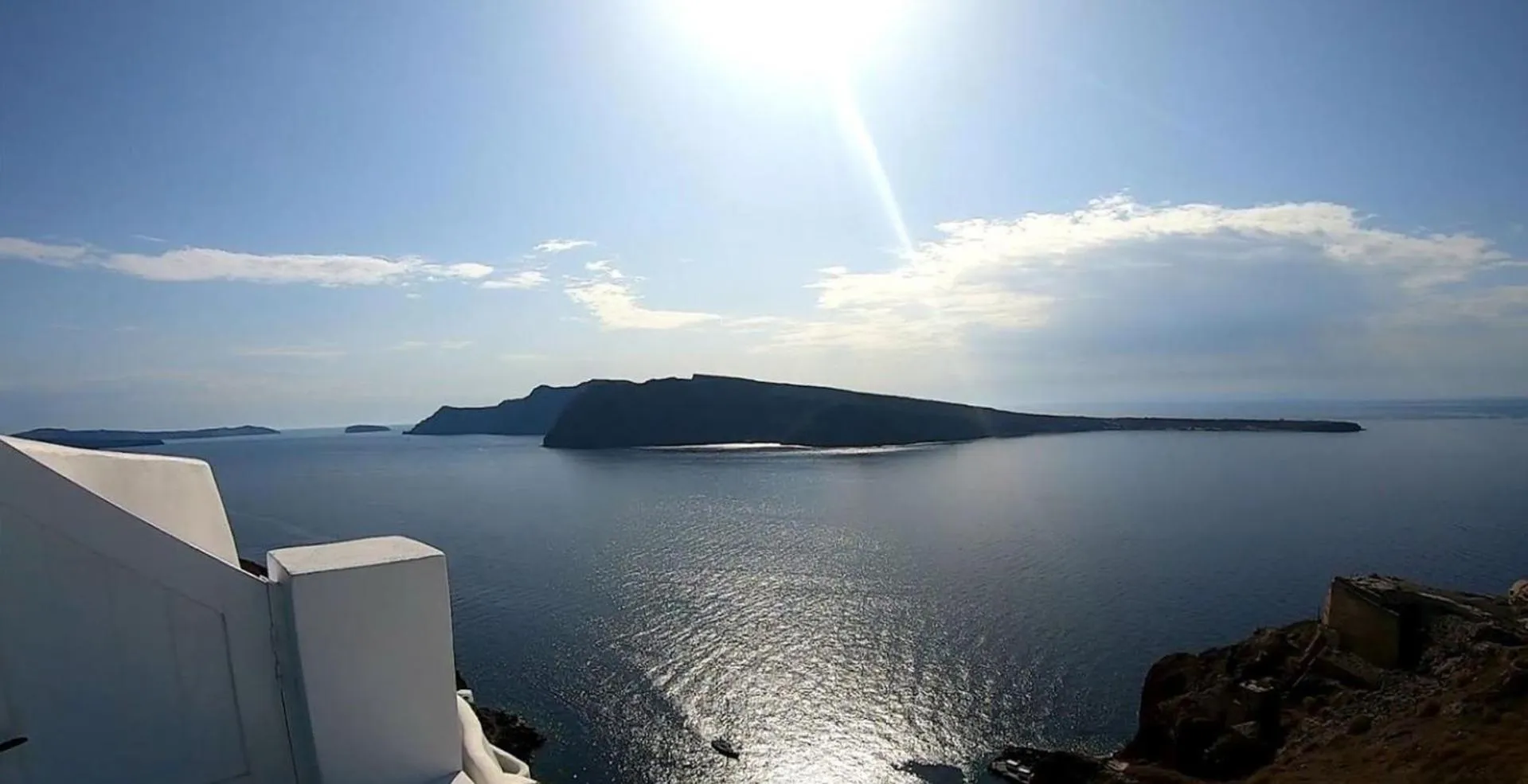 Balcony/Terrace in Hyperion Oia Suites