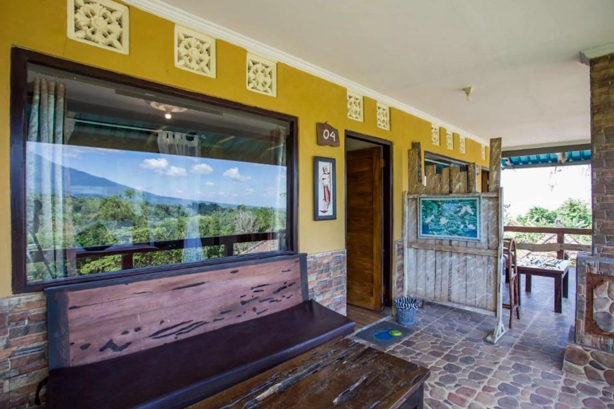 Balcony/Terrace in Pondok Nyoman Bedugul by AGATA