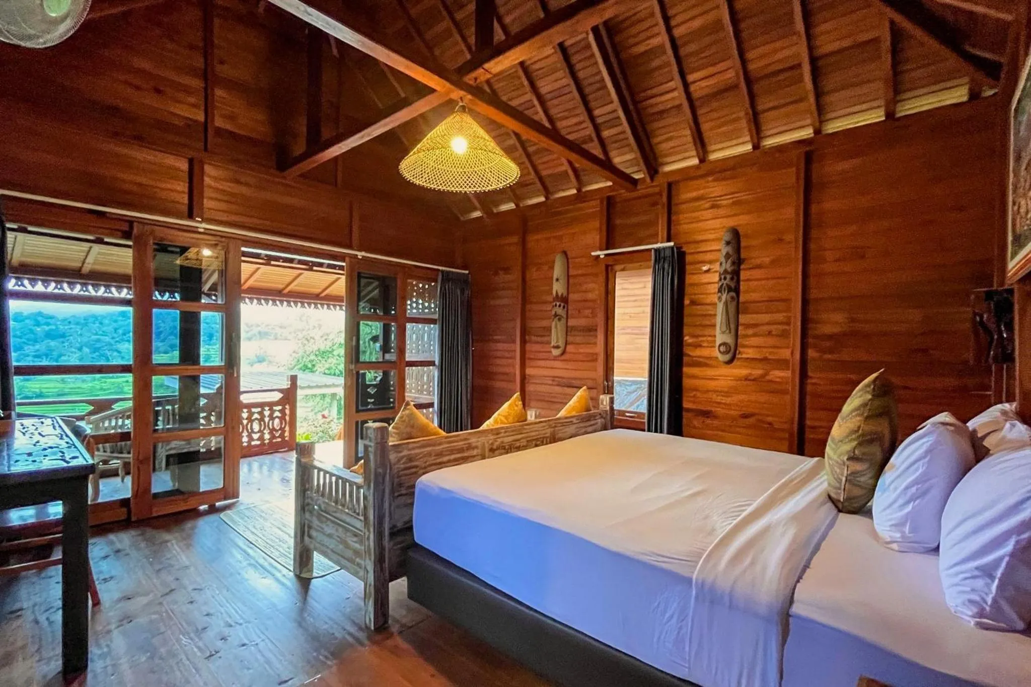 Bed in Pondok Nyoman Bedugul by AGATA