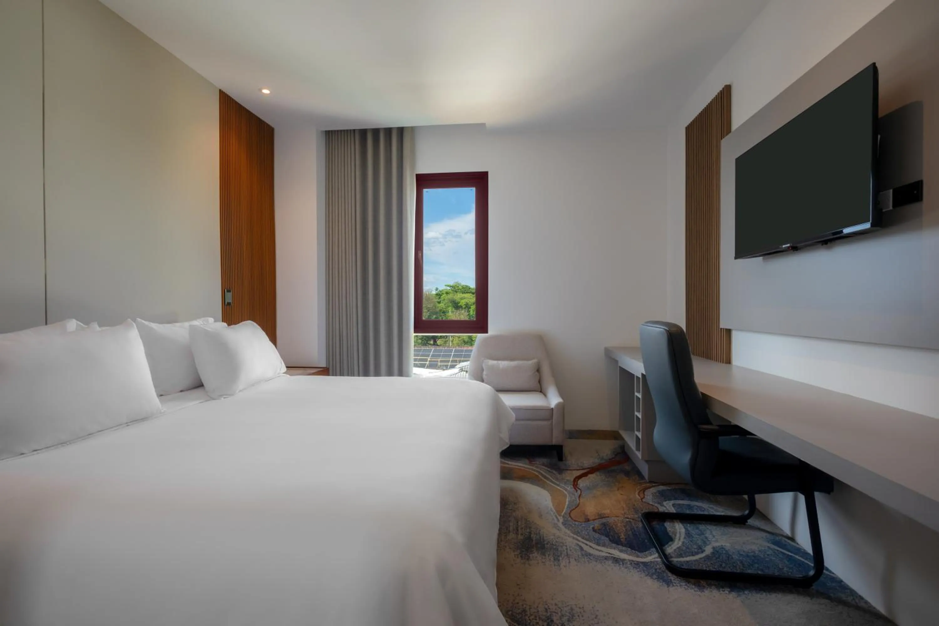 Bed in Alko Hotel Integrado