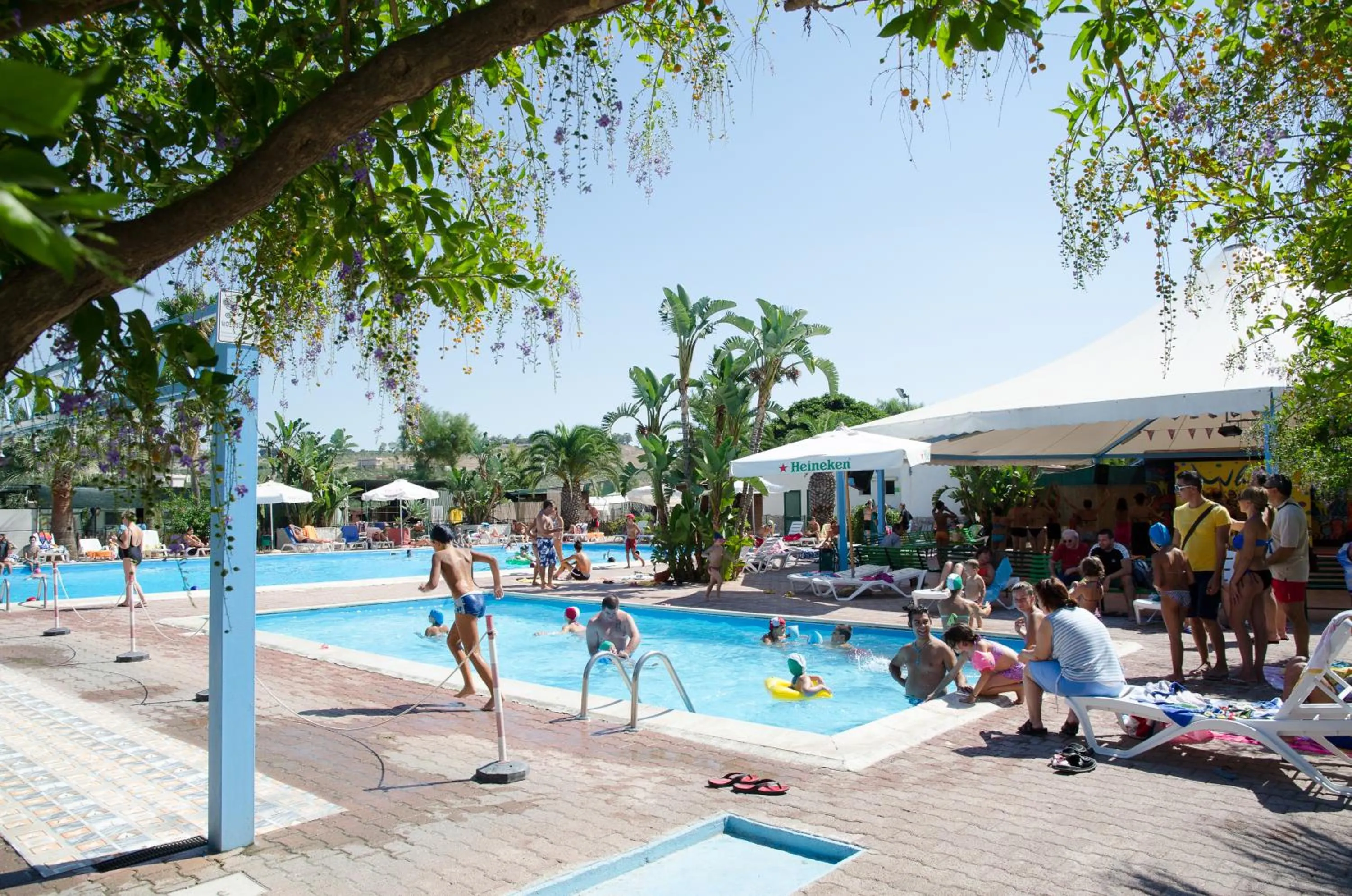 Pool view in Kamemi Village & Camping