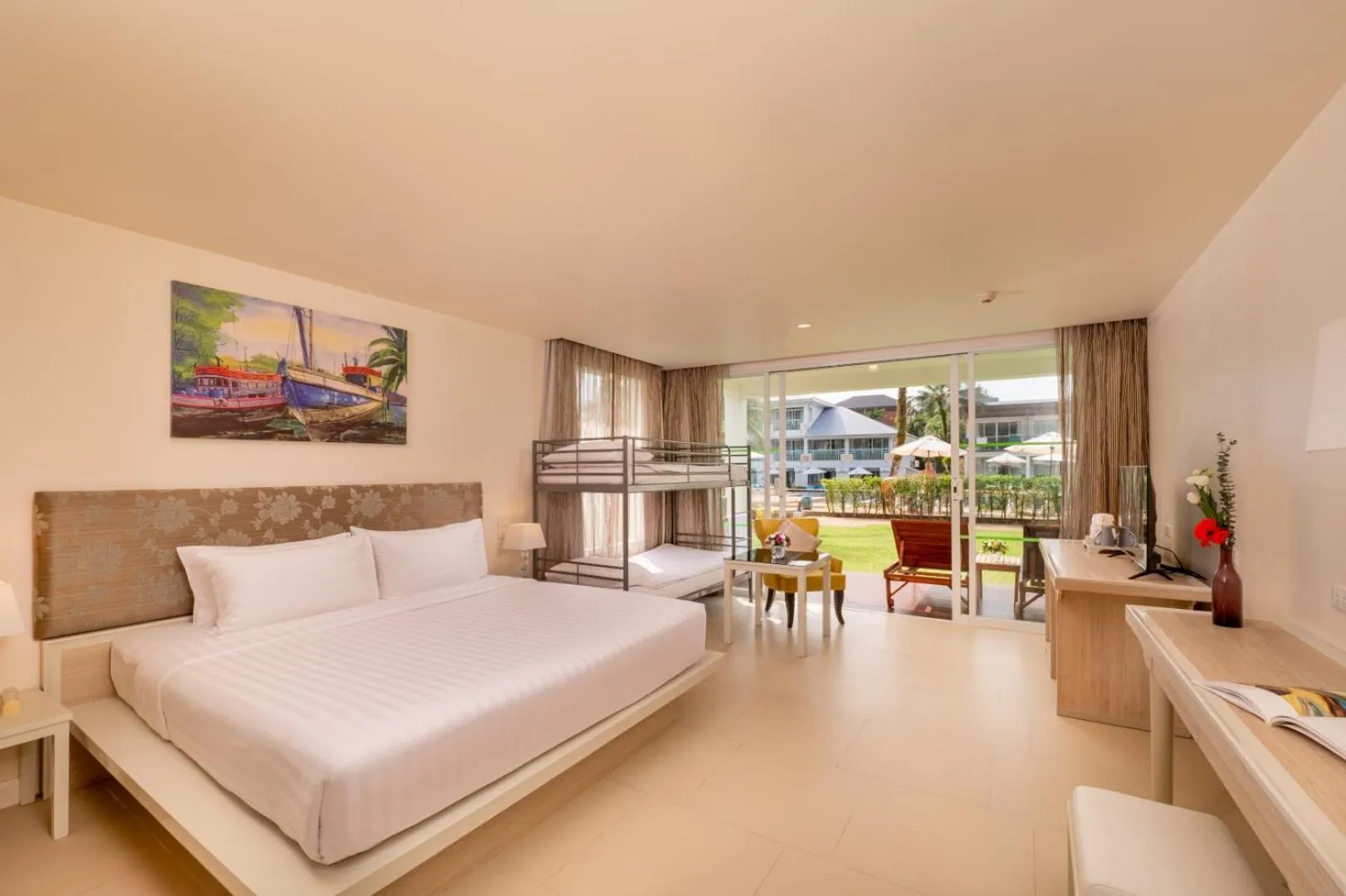 Property building, Bed in The Briza Beach Resort, Khao Lak SHA Extra Plus