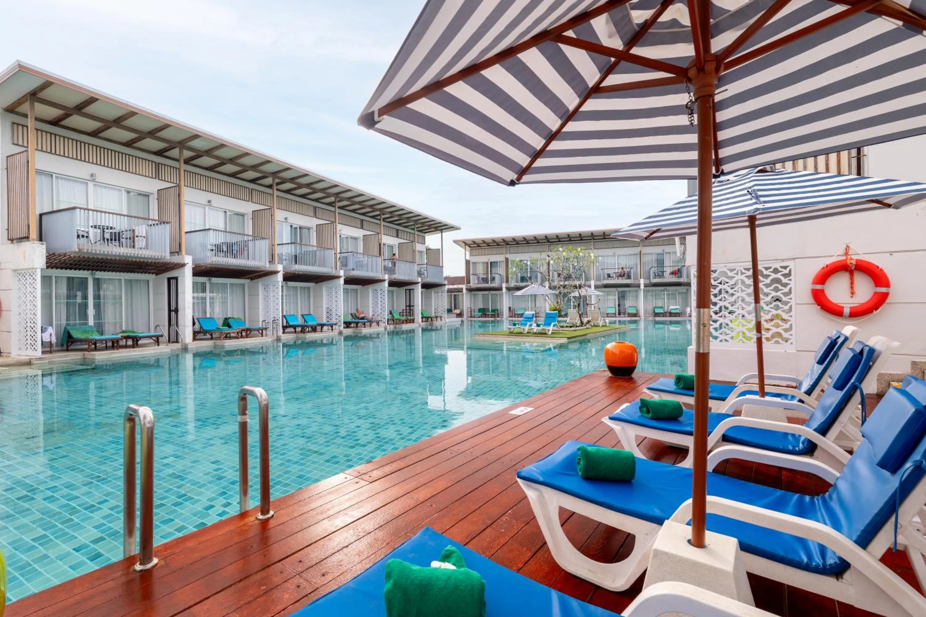 Swimming pool in The Briza Beach Resort, Khao Lak SHA Extra Plus