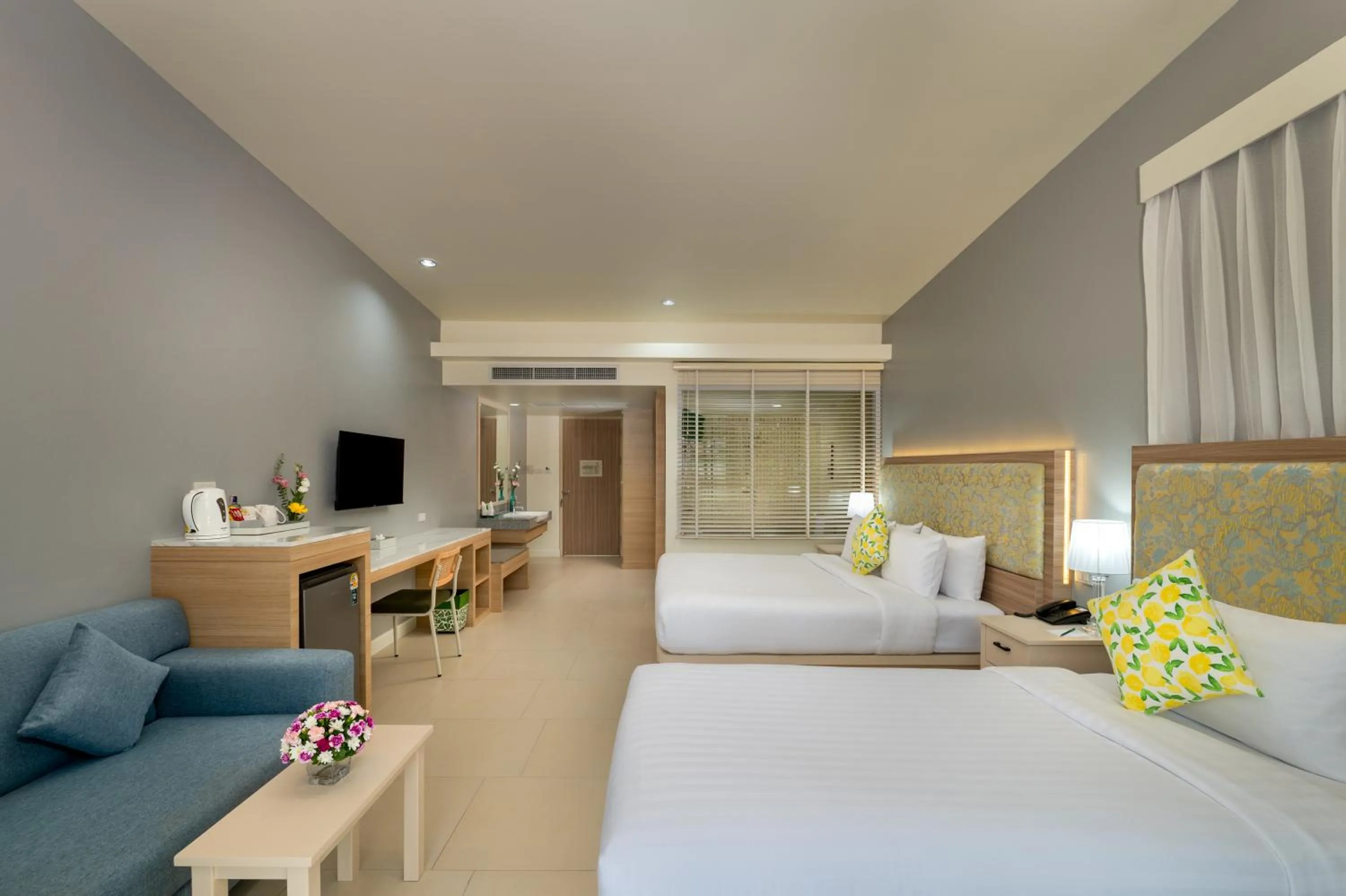 Guests, Bed in The Briza Beach Resort, Khao Lak SHA Extra Plus