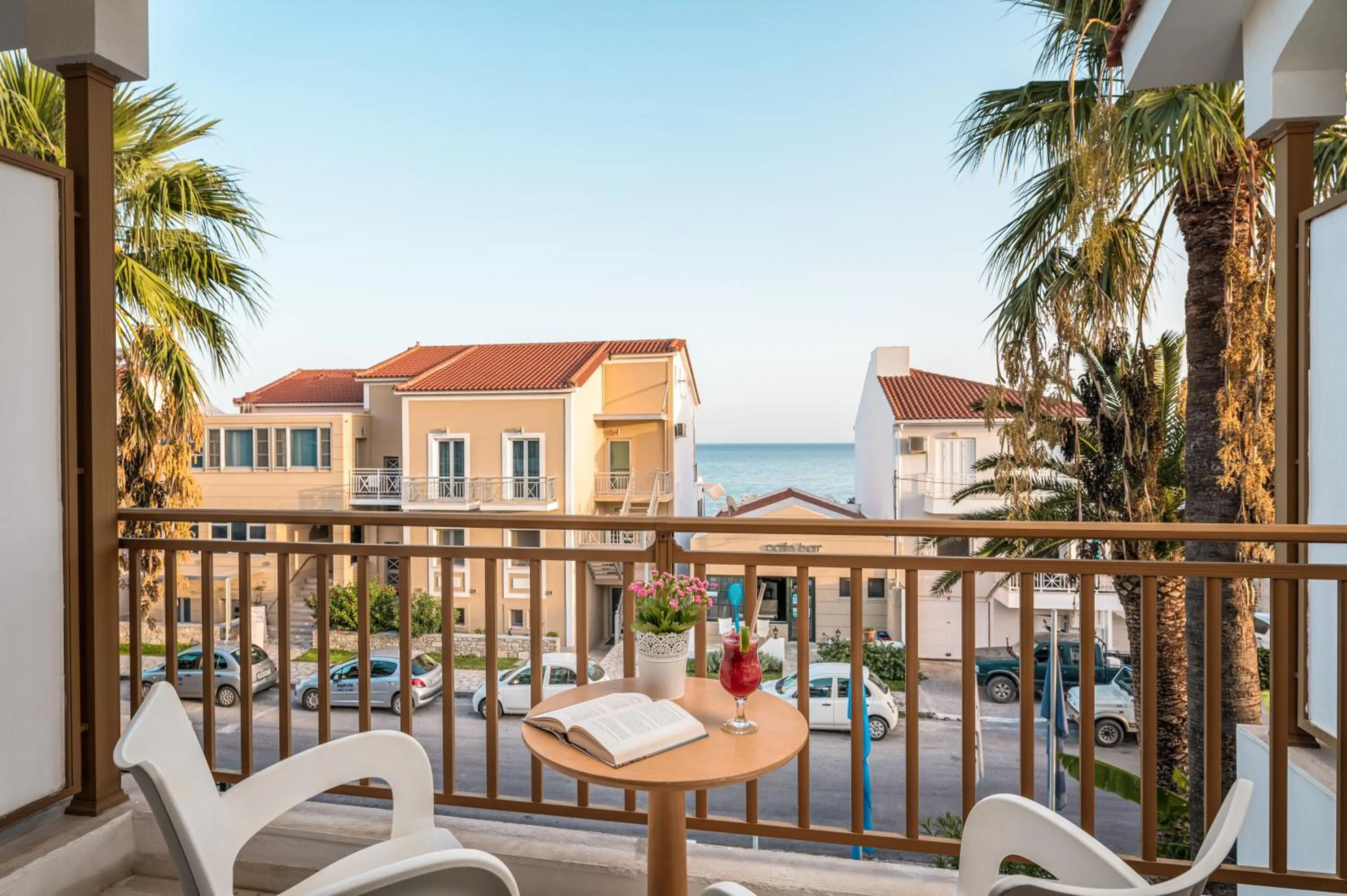 Balcony/Terrace in Hydrele Beach Hotel & Village