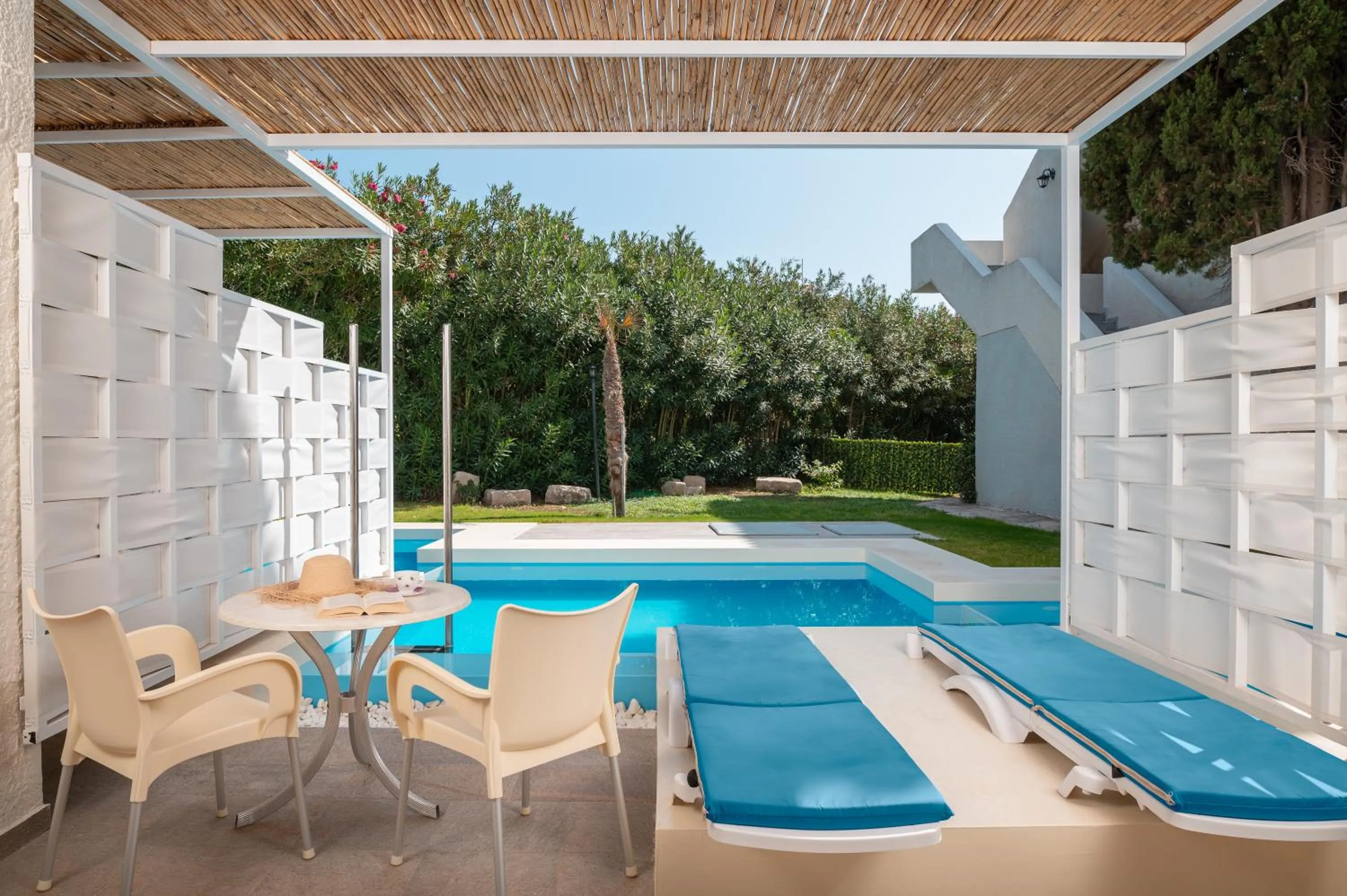 Balcony/Terrace in Hydrele Beach Hotel & Village