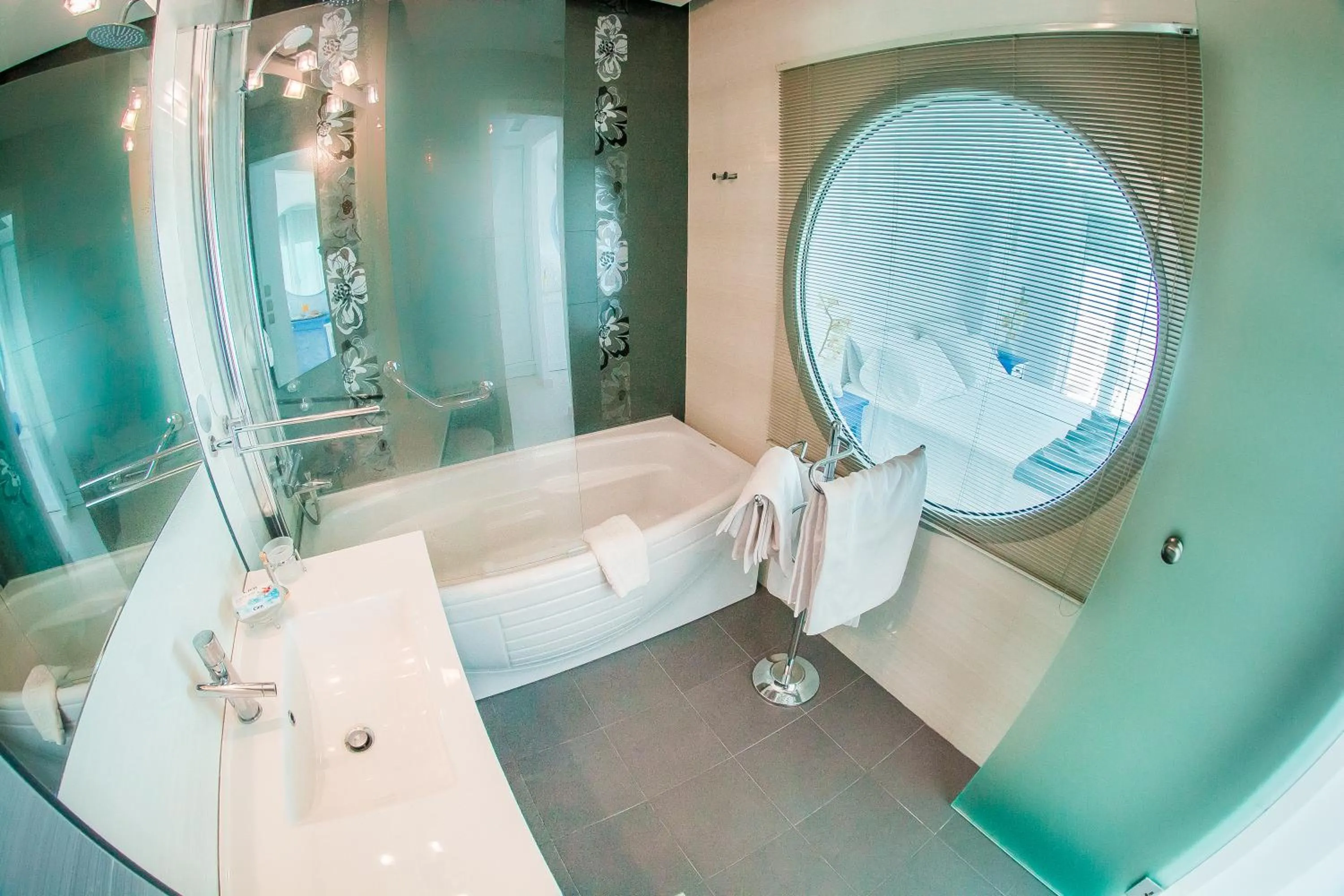 Bathroom in Hydrele Beach Hotel & Village