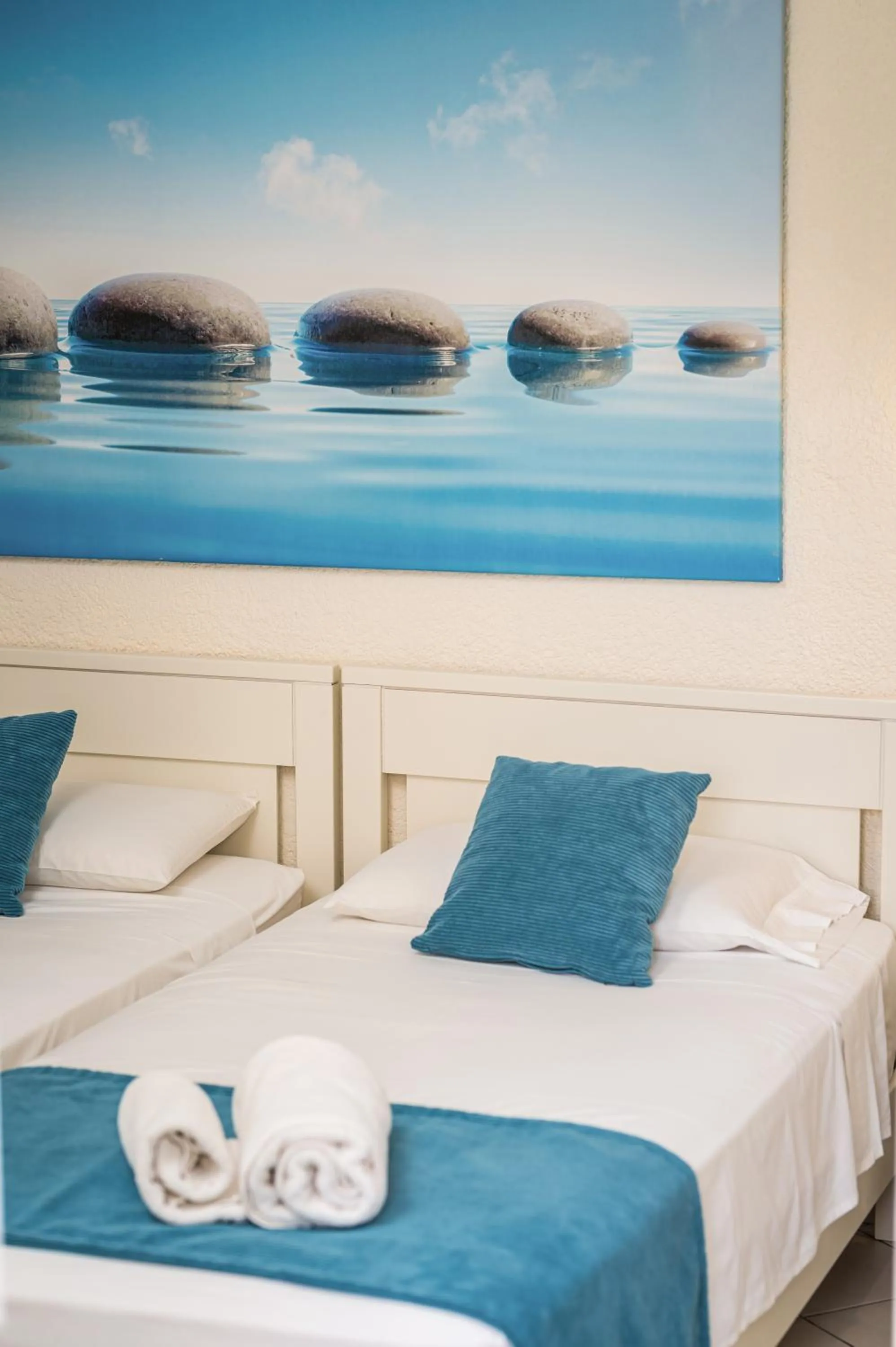 Bedroom, Bed in Hydrele Beach Hotel & Village