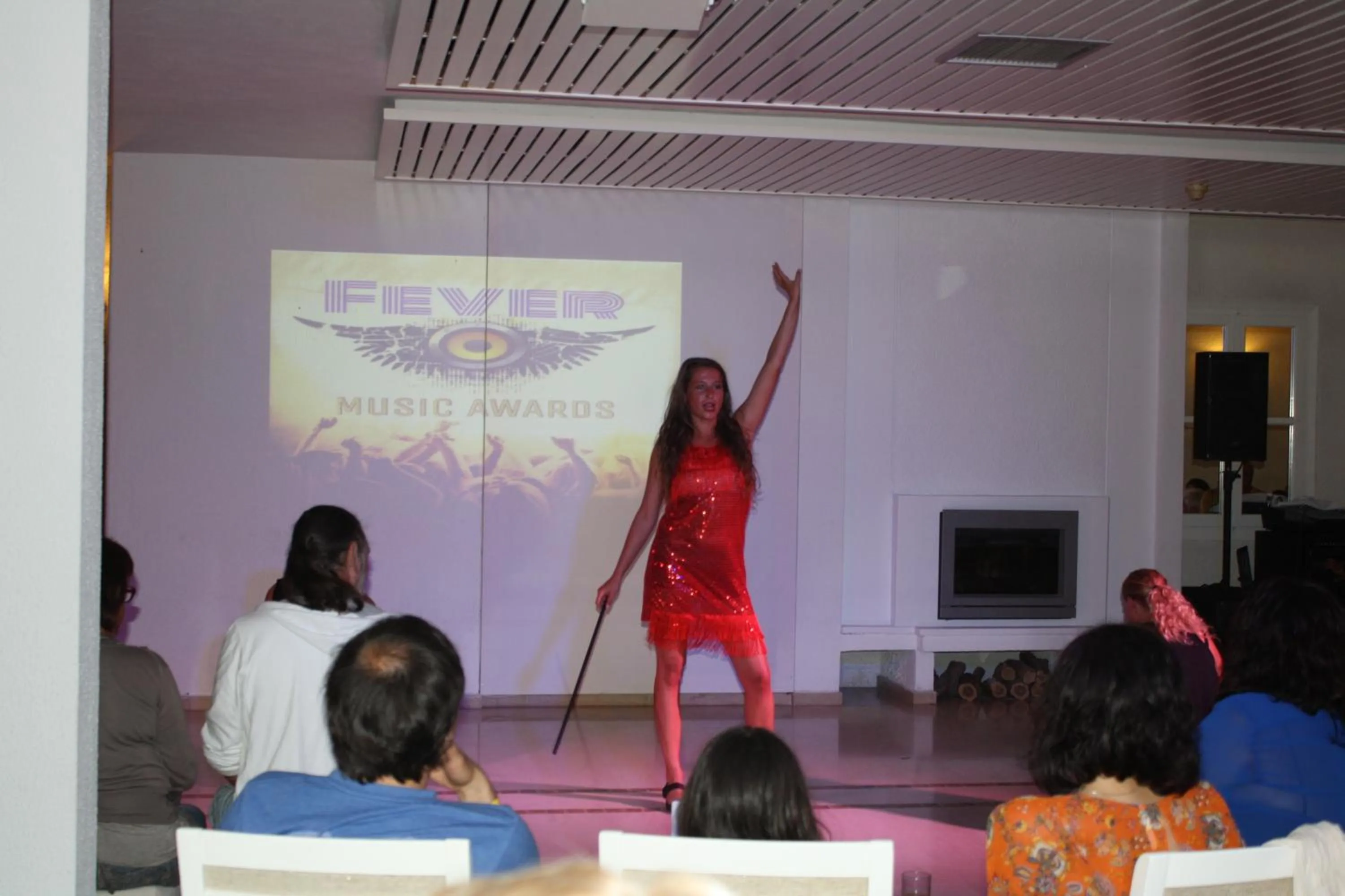 Evening entertainment in Hydrele Beach Hotel & Village