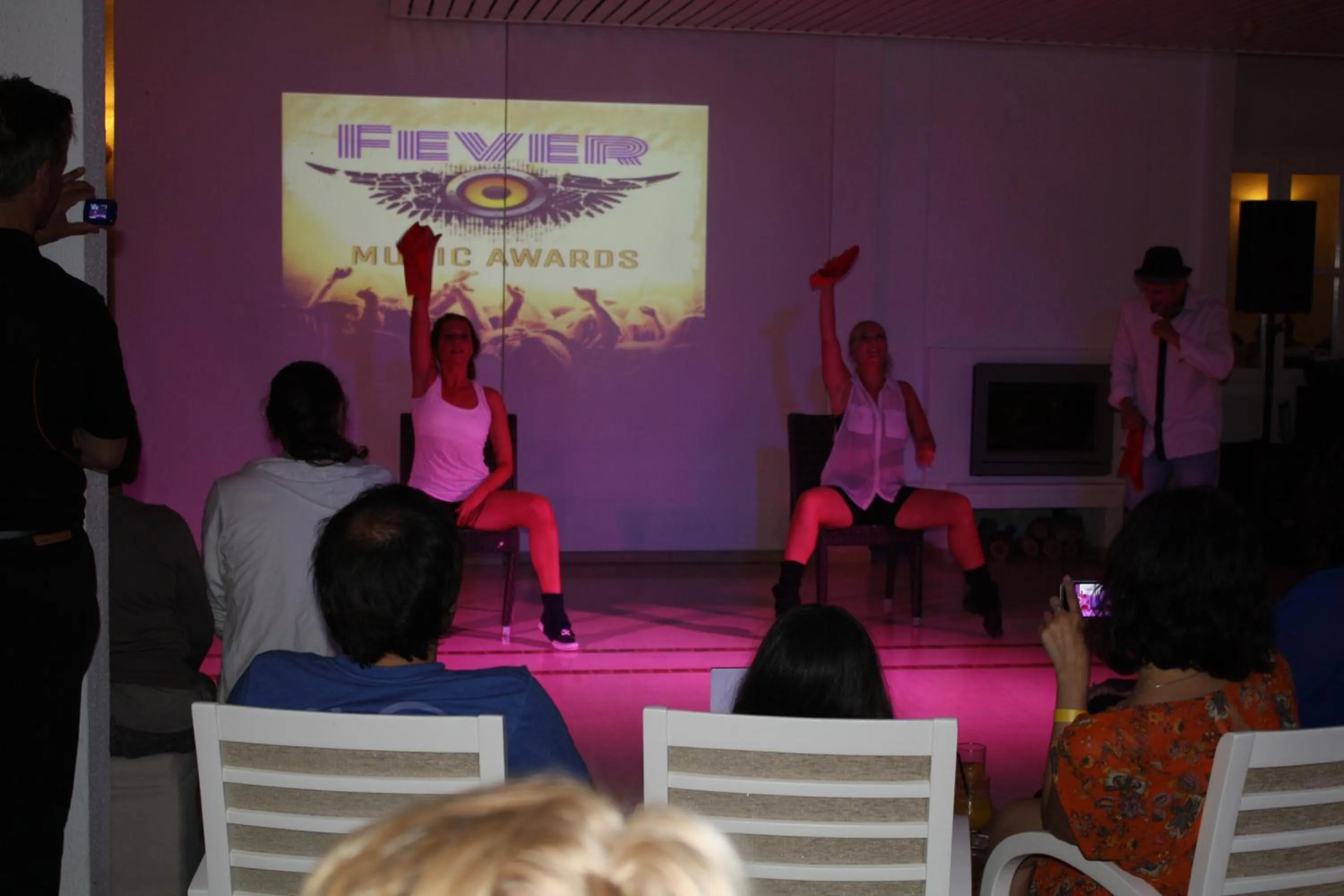 Evening entertainment in Hydrele Beach Hotel & Village