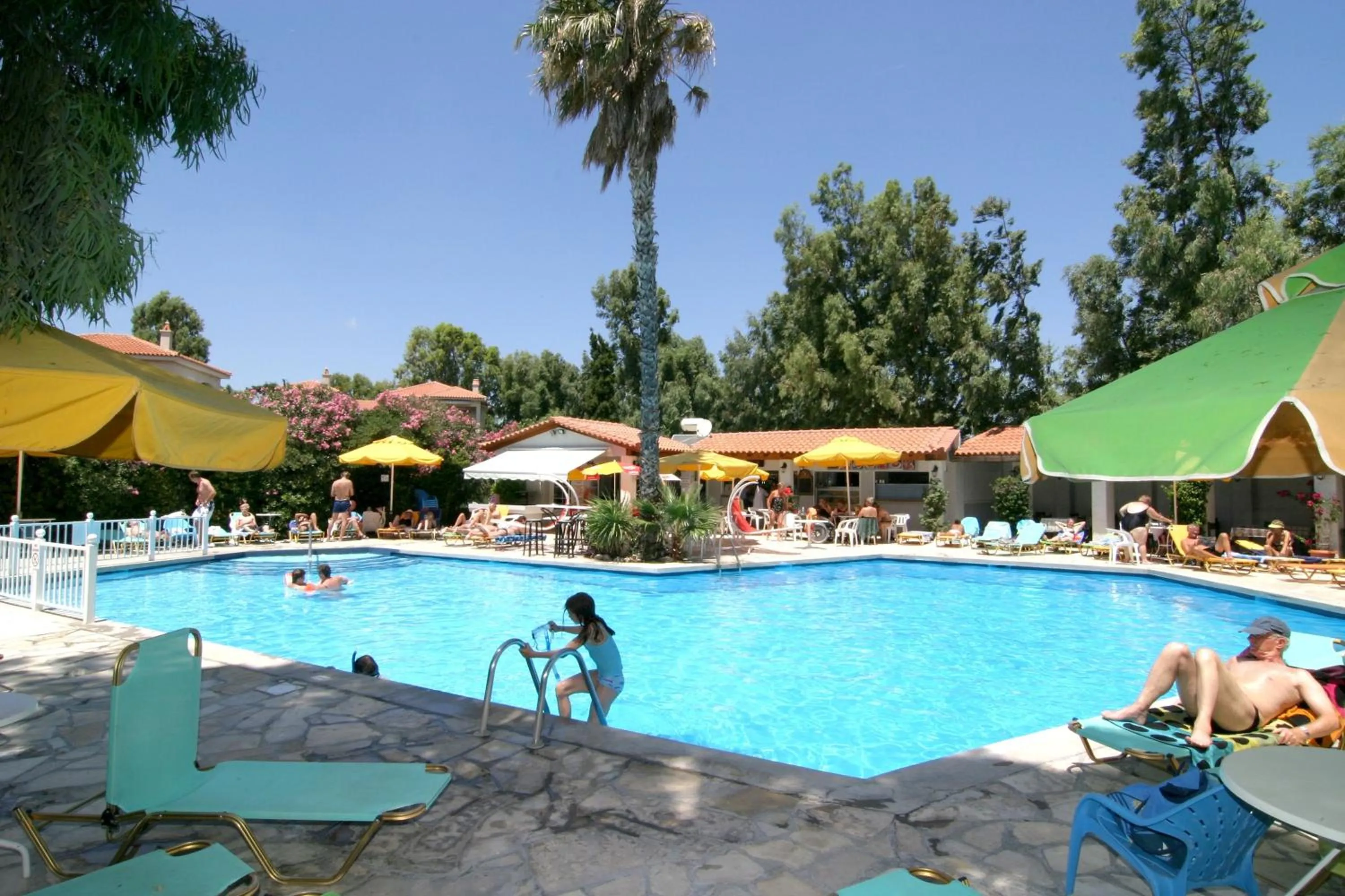 Swimming pool in Hydrele Beach Hotel & Village