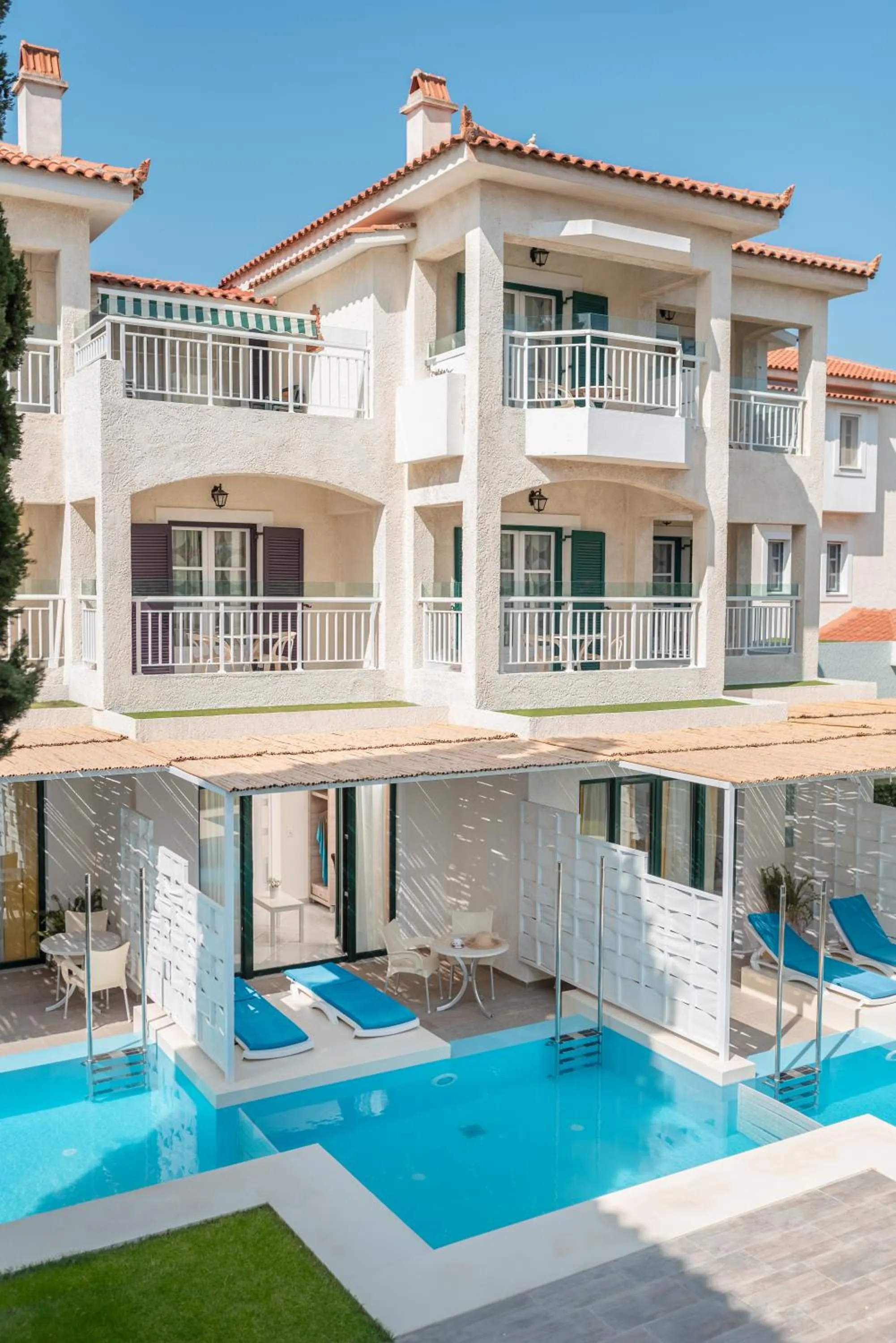 Property building in Hydrele Beach Hotel & Village