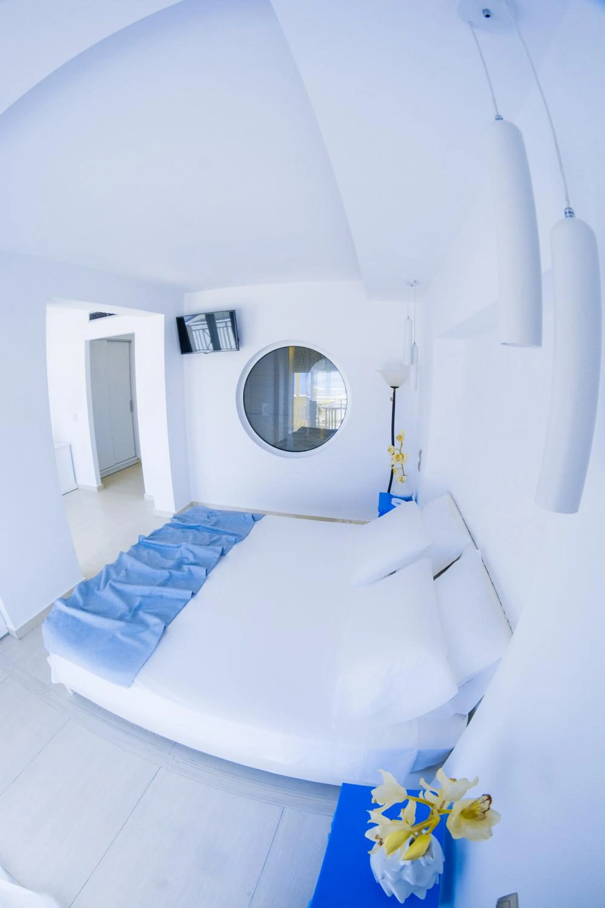 Bedroom, Bed in Hydrele Beach Hotel & Village