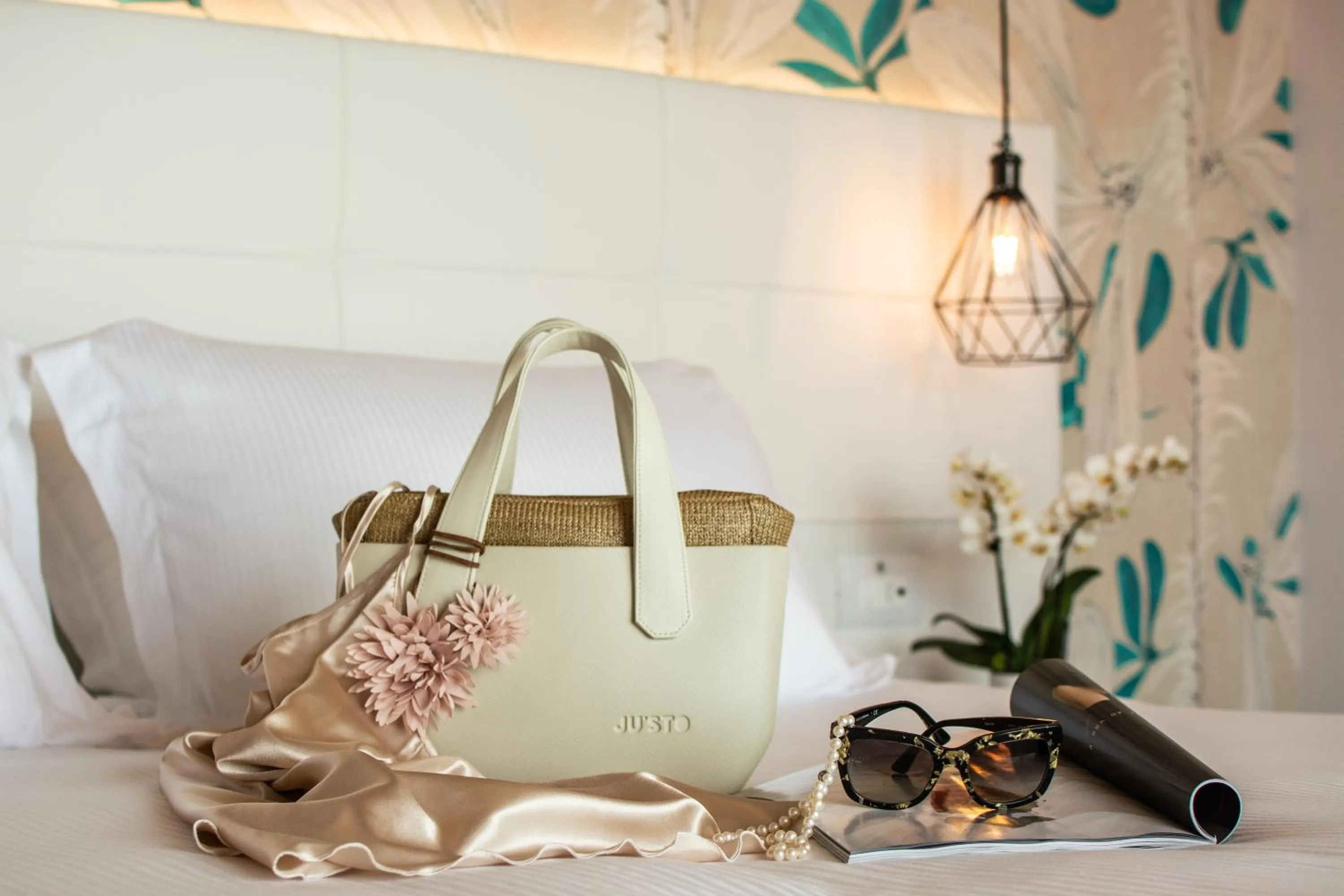 Decorative detail, Bed in Hotel Elite