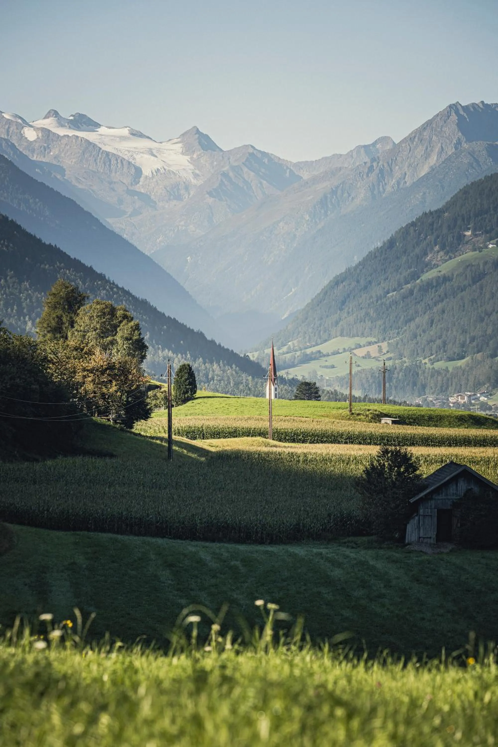 Natural landscape in Biohotel Rastbichlhof