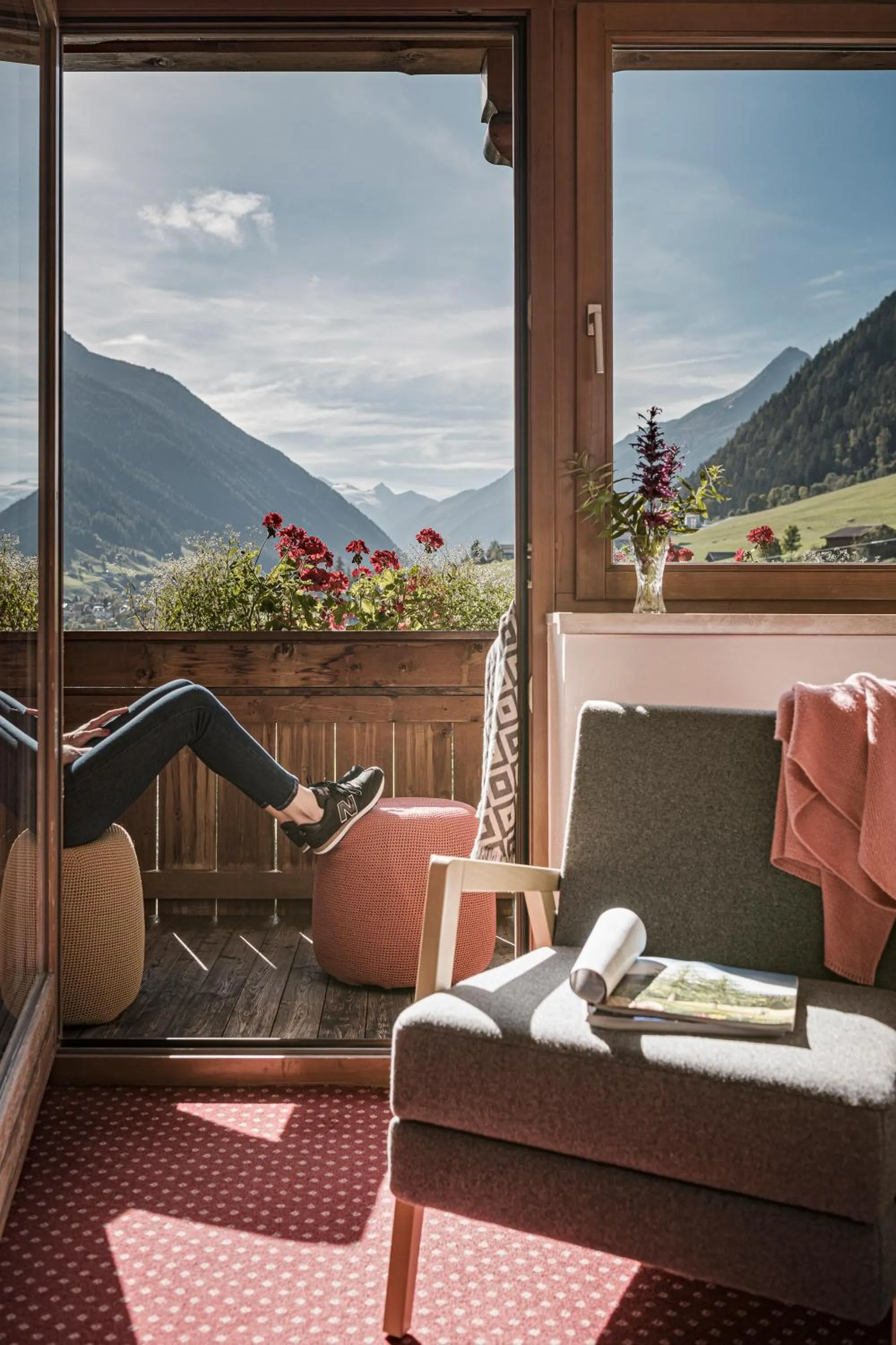 View (from property/room) in Biohotel Rastbichlhof