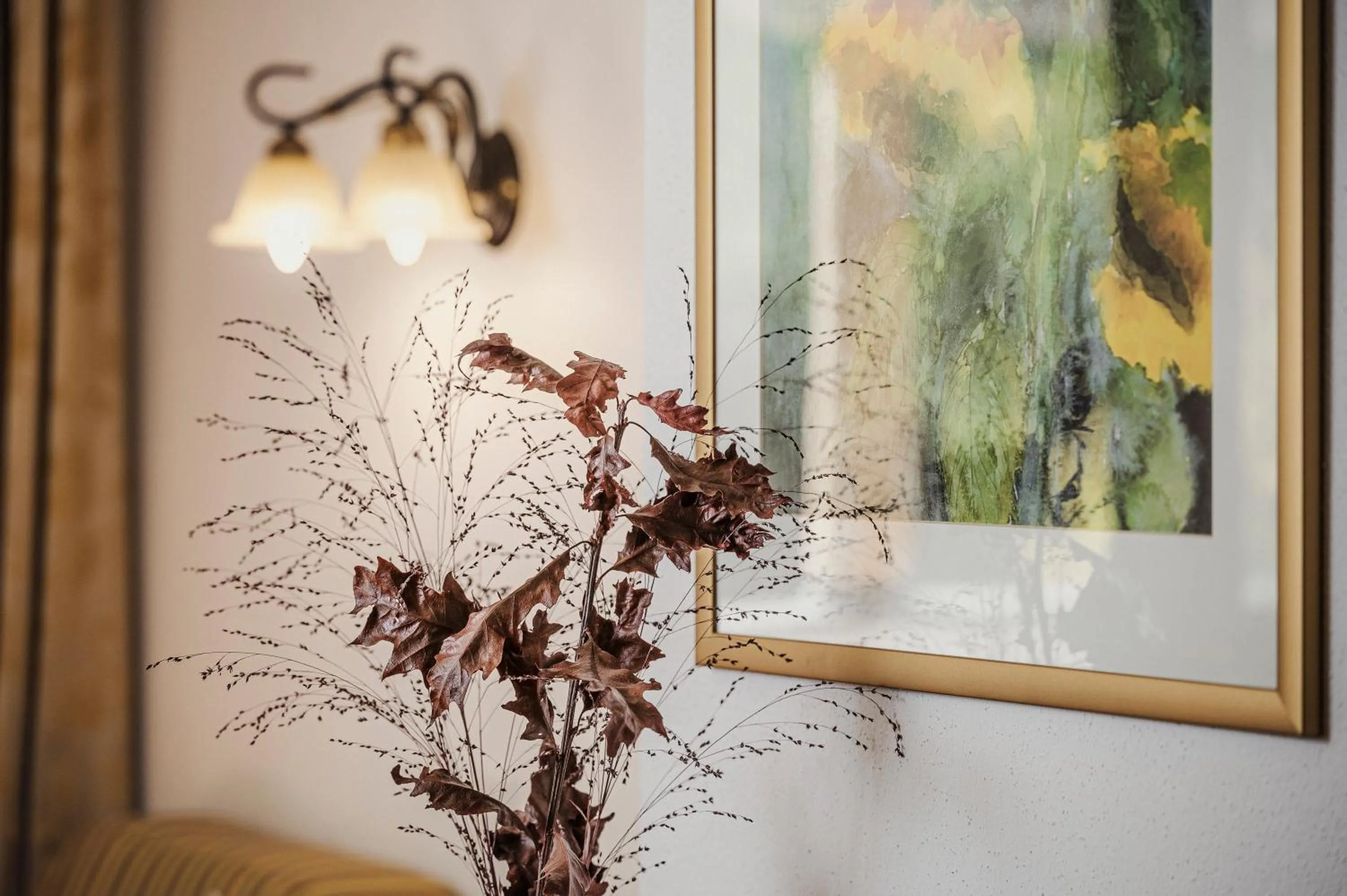 Decorative detail in Biohotel Rastbichlhof