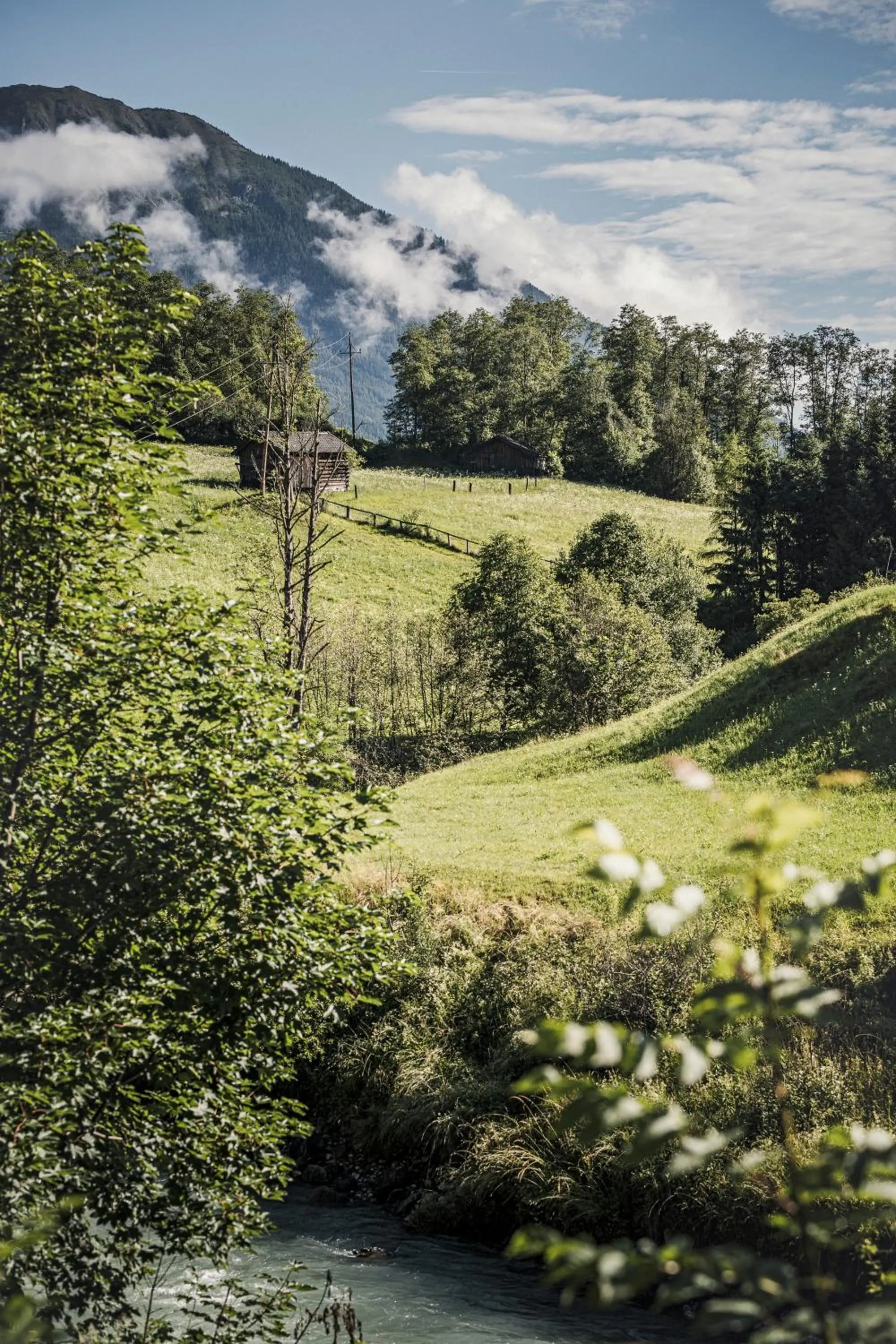 Natural landscape in Biohotel Rastbichlhof
