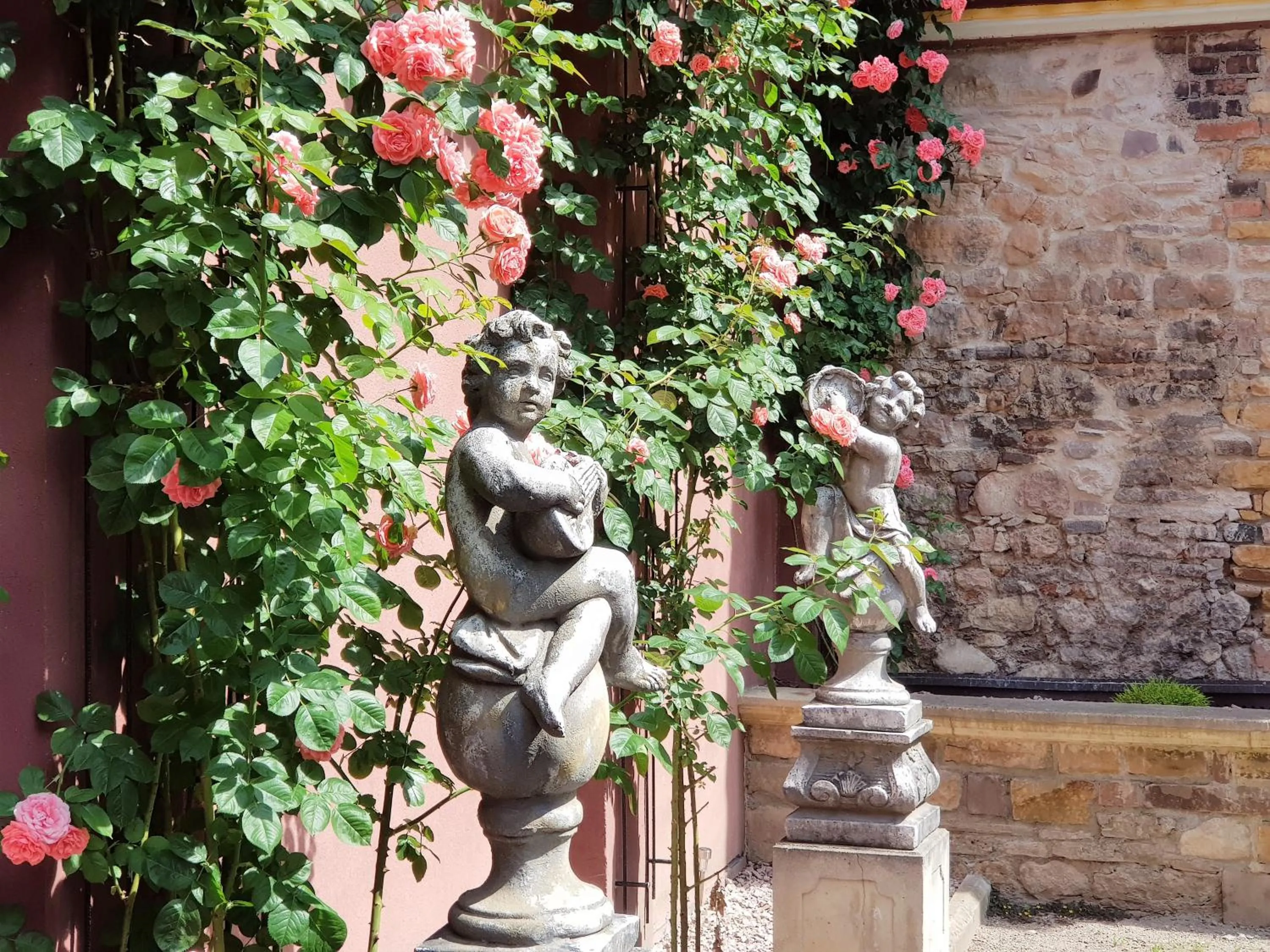 Garden in Le 1615 - Luxe et Spa