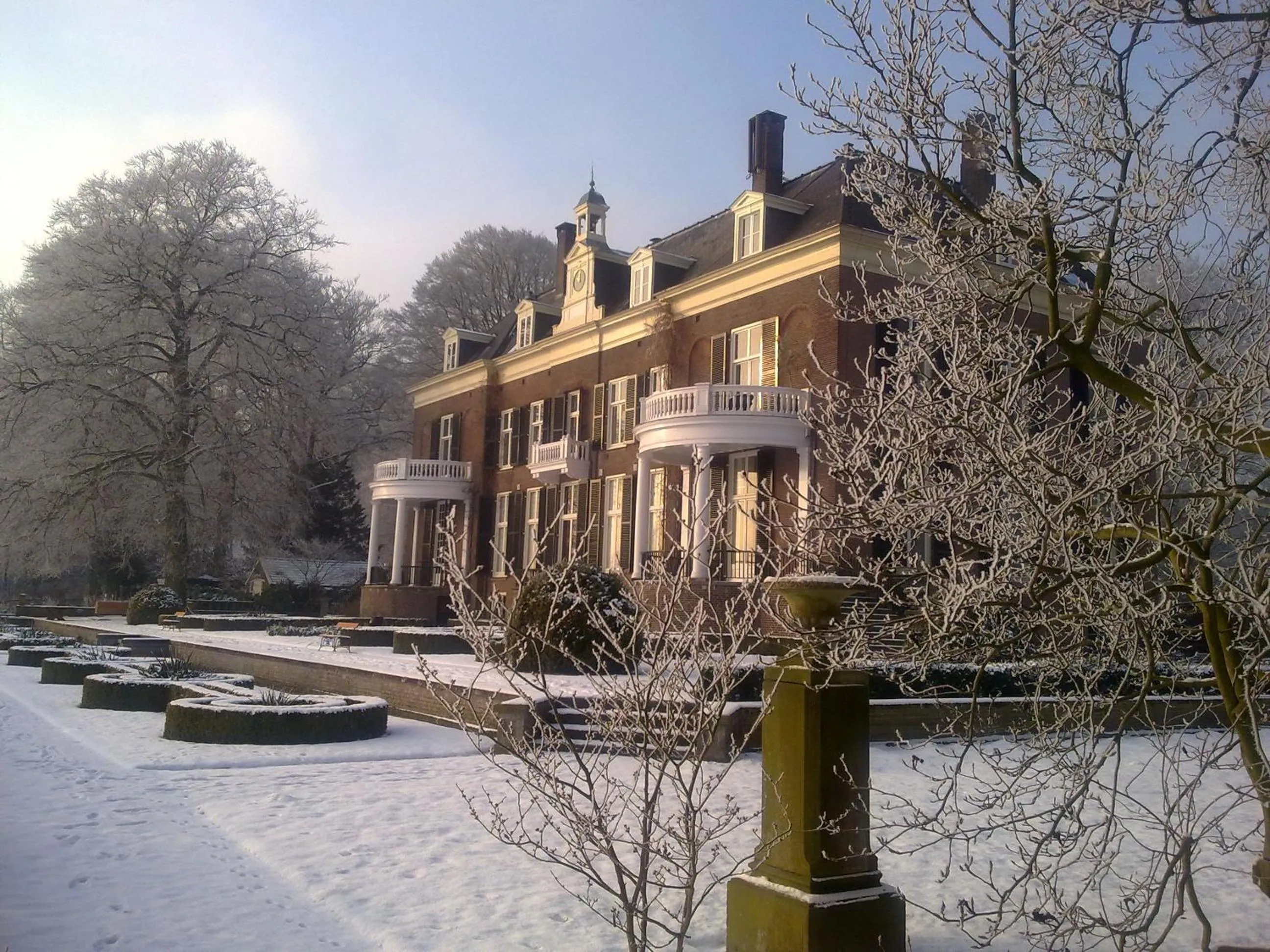 Facade/entrance in Landgoed Rhederoord nabij Arnhem