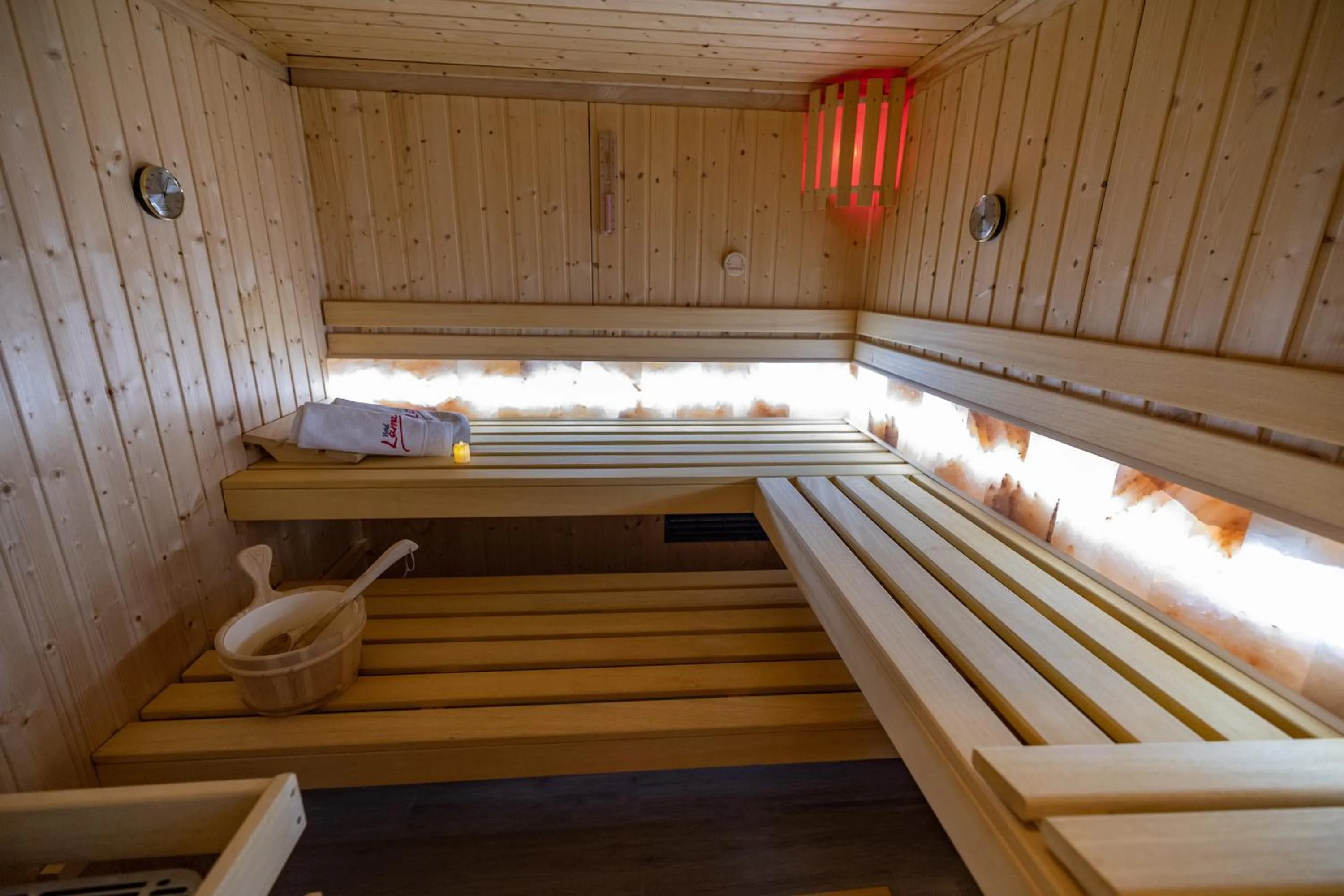 Sauna in Garni Hotel Lama