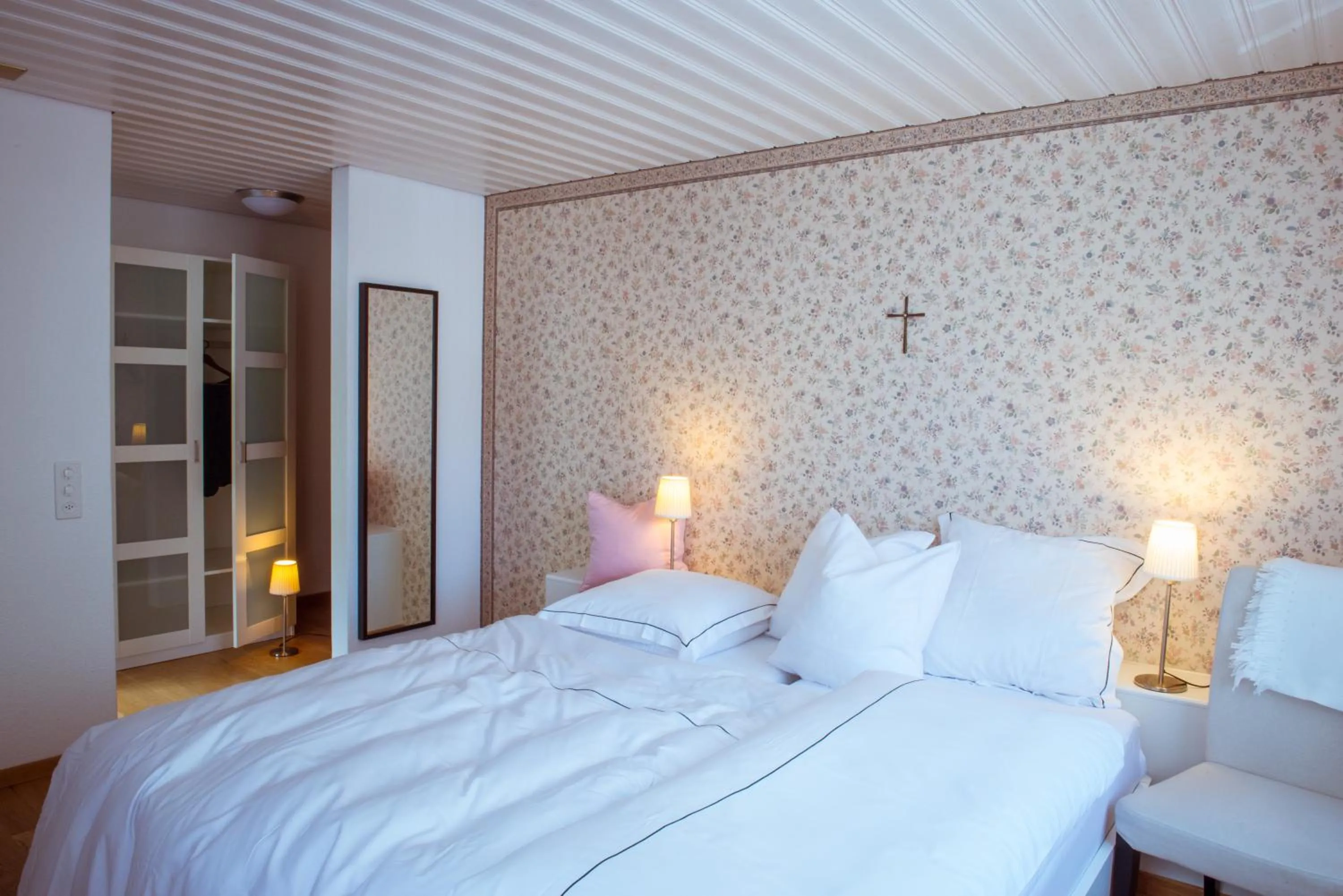 Photo of the whole room, Bed in Hotel Weinstube