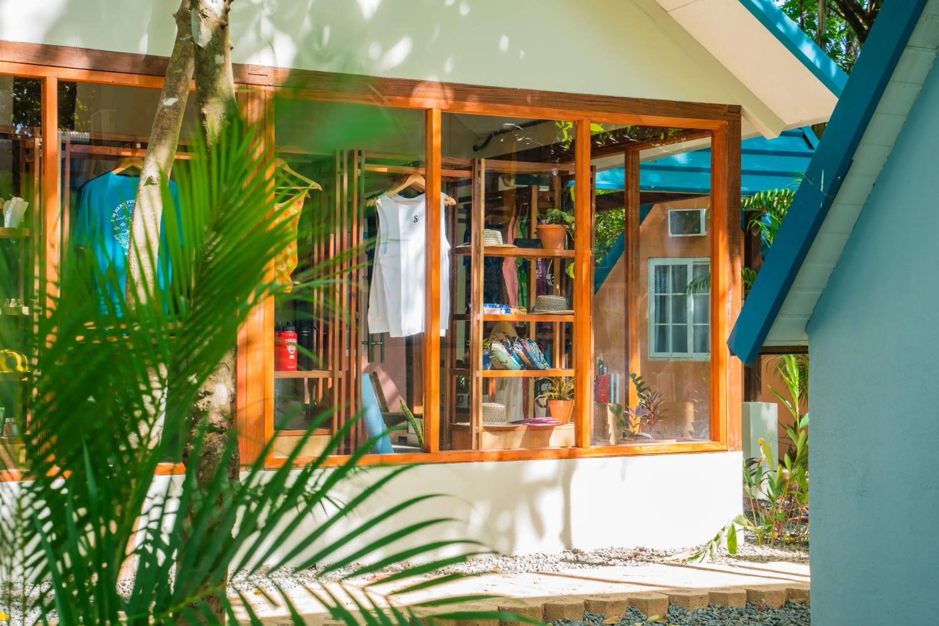 Facade/entrance in Selina River Venao