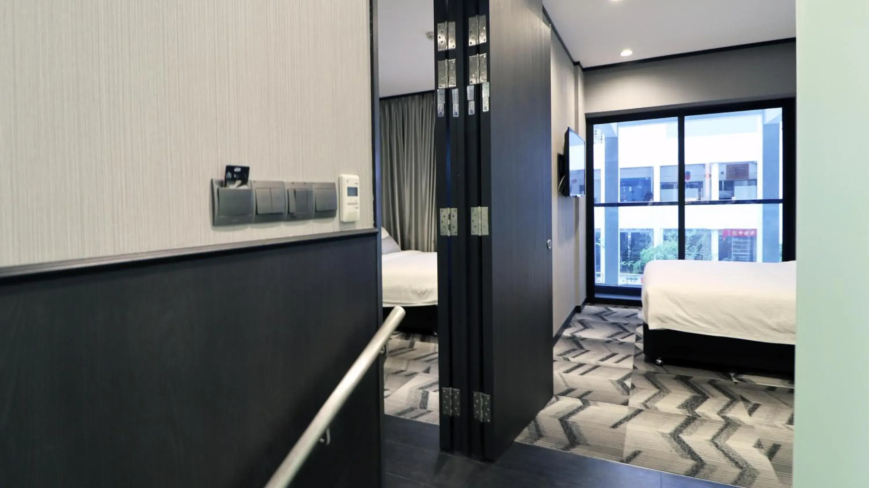 Premier Queen Balcony Connecting Room in Hotel NuVe Urbane Premier Queen Balcony Connecting Room in Hotel NuVe Urbane