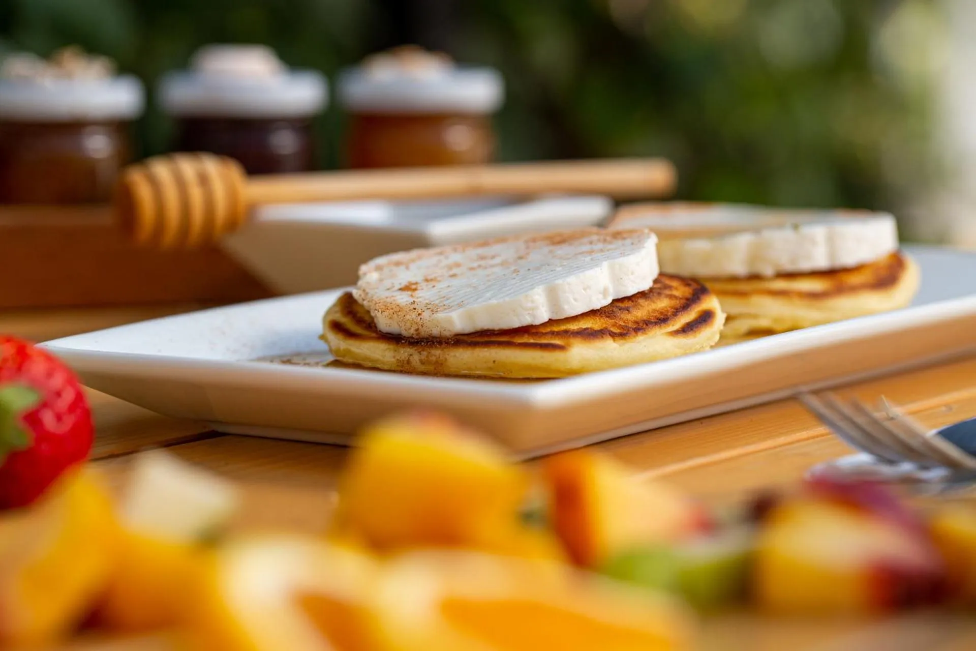 Food close-up in Pavlos Hotel