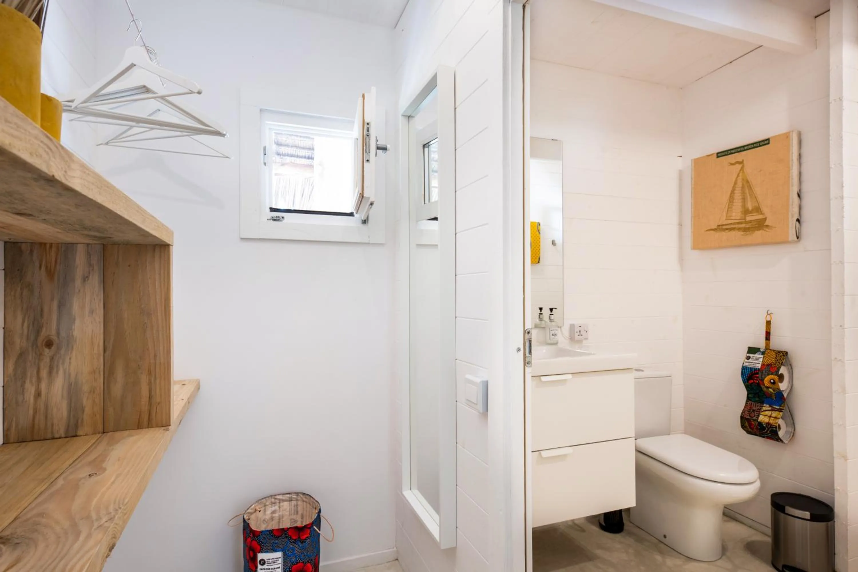 Toilet in The Loop Beach Resort