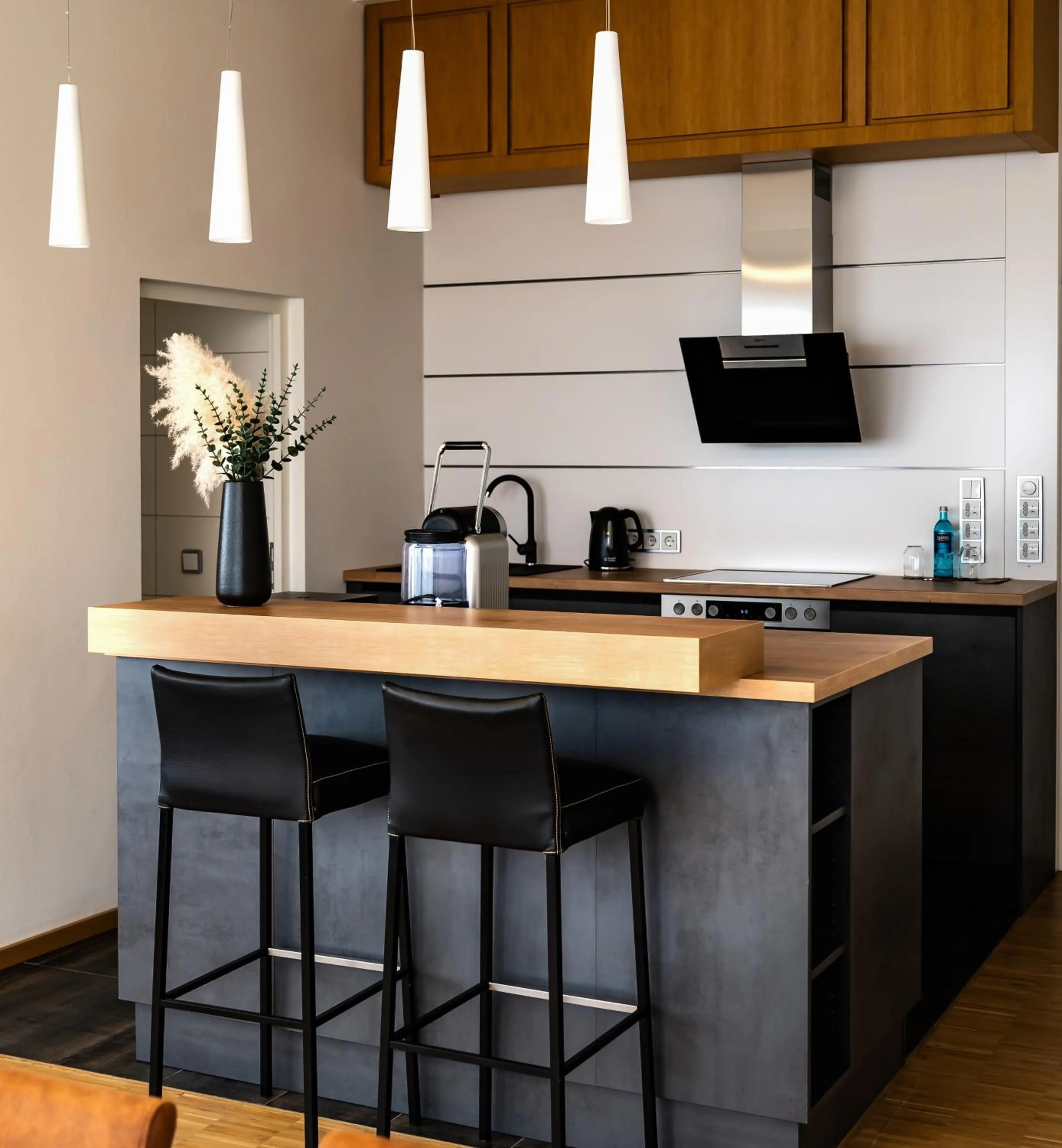 Kitchen or kitchenette in Bodensee-Hotel Sonnenhof