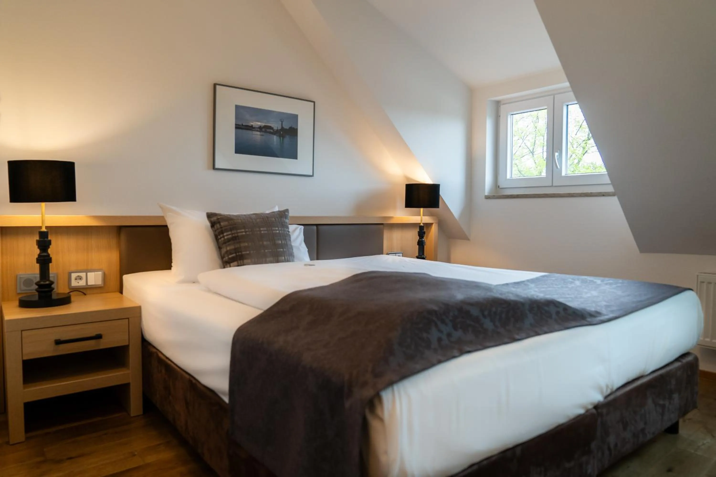 Bed in Bodensee-Hotel Sonnenhof