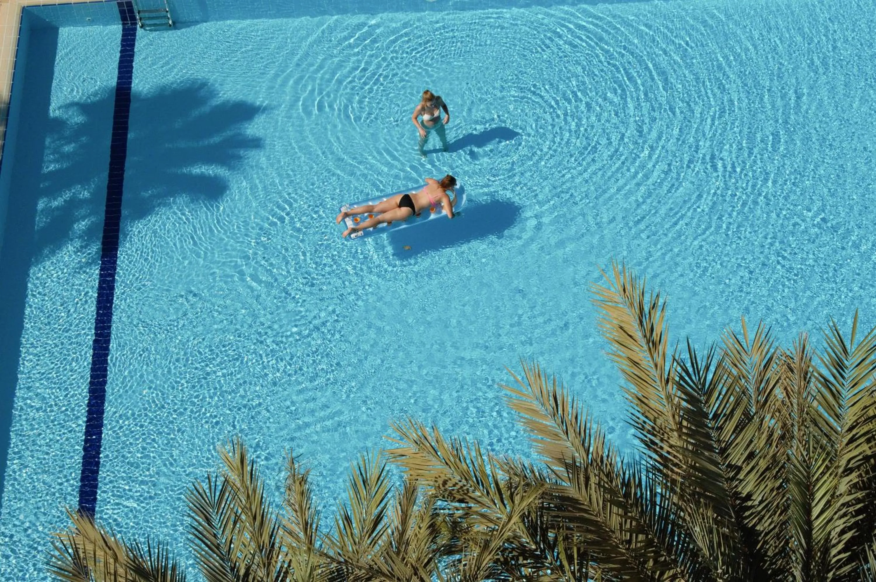 Swimming pool in Crystal Springs Beach Hotel