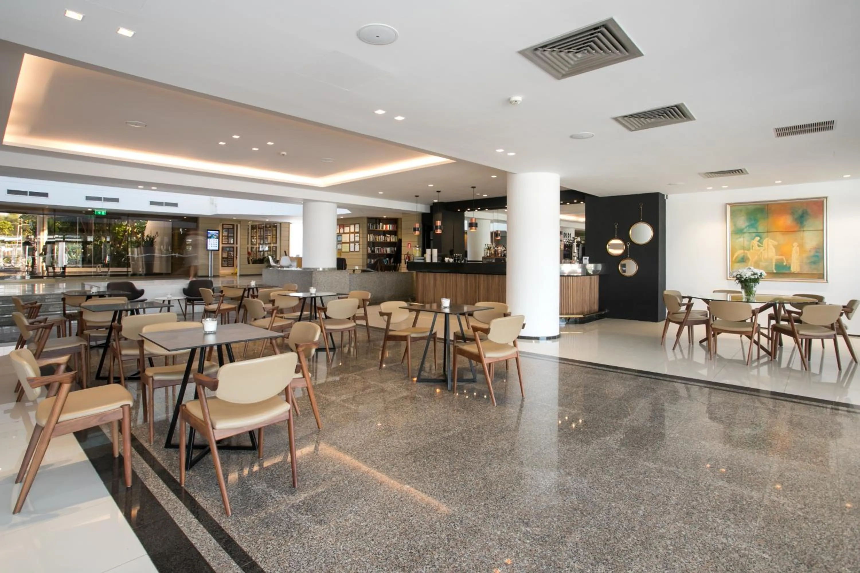 Lobby or reception in Crystal Springs Beach Hotel