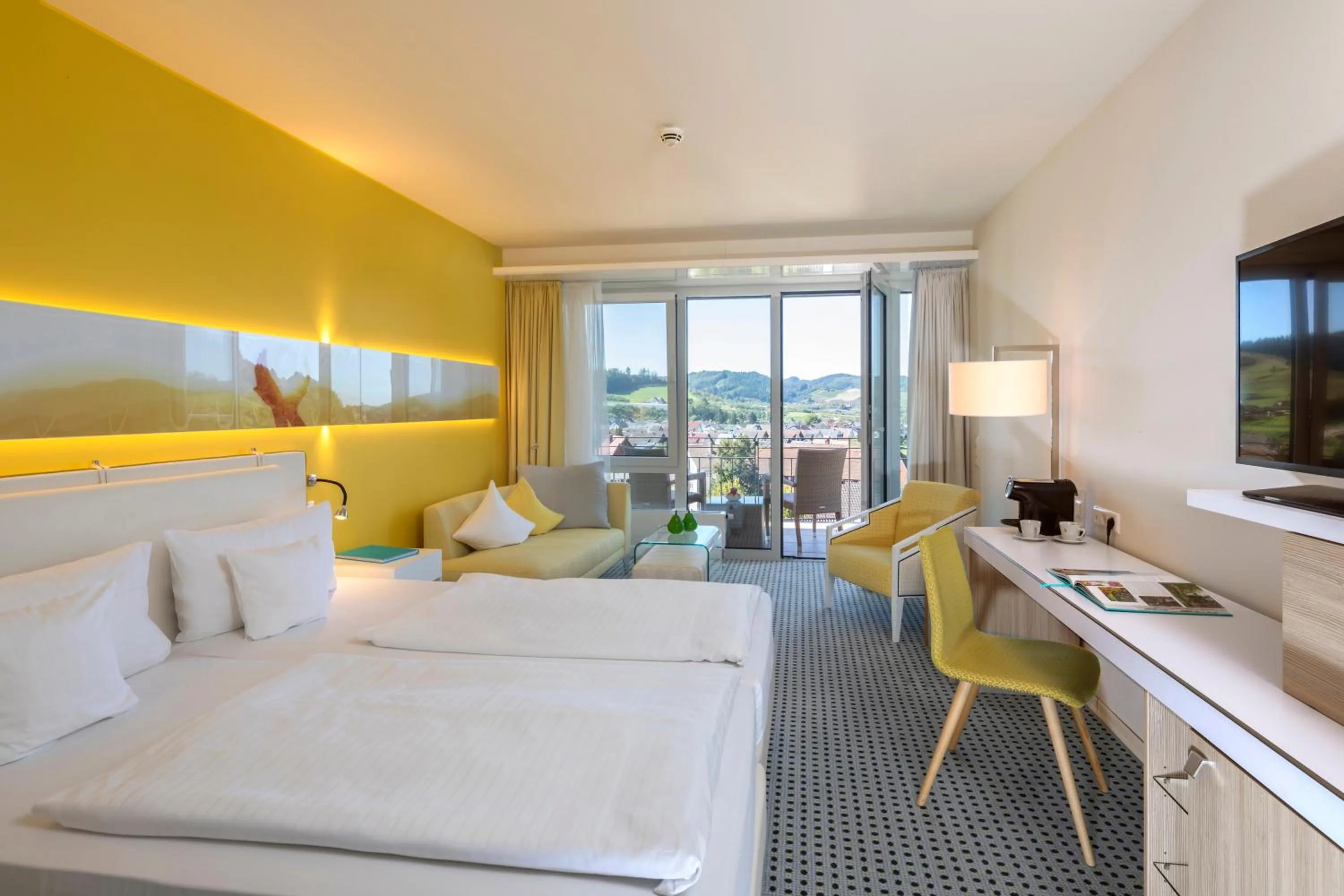 Bed in Sonnenhof Hotel & Spa