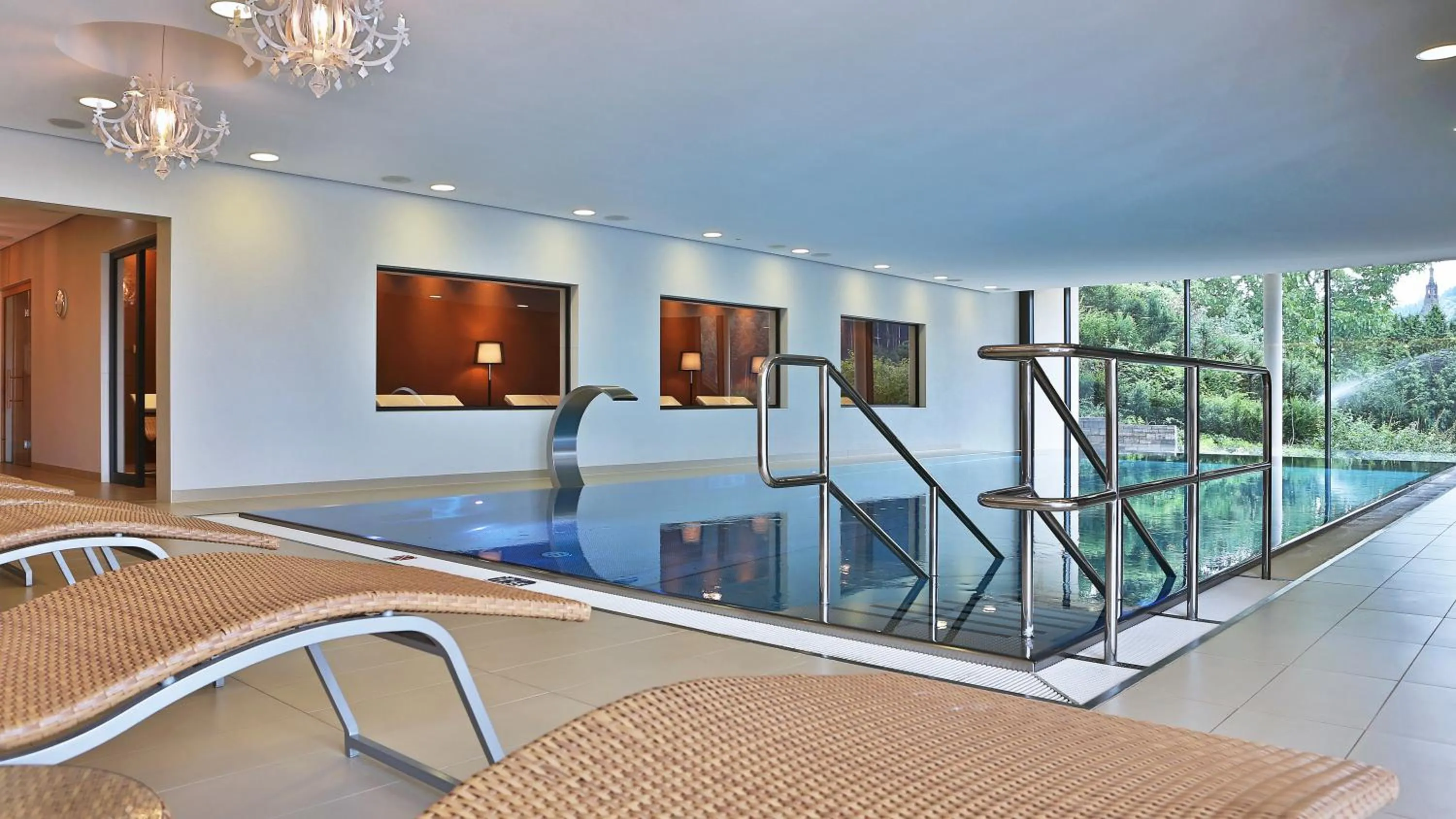 Swimming pool in Sonnenhof Hotel & Spa