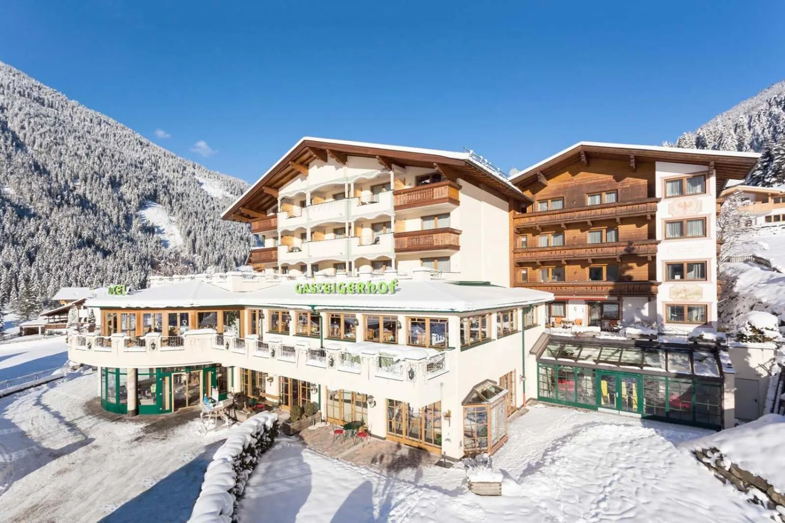 Bird's eye view in Hotel Gasteigerhof