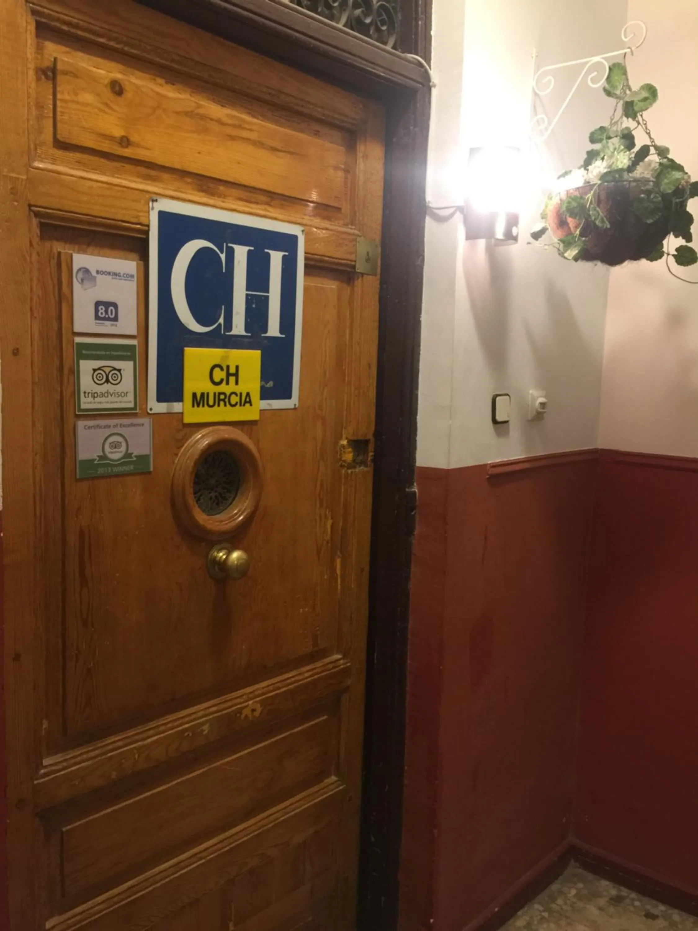 Facade/entrance in Hostal Murcia