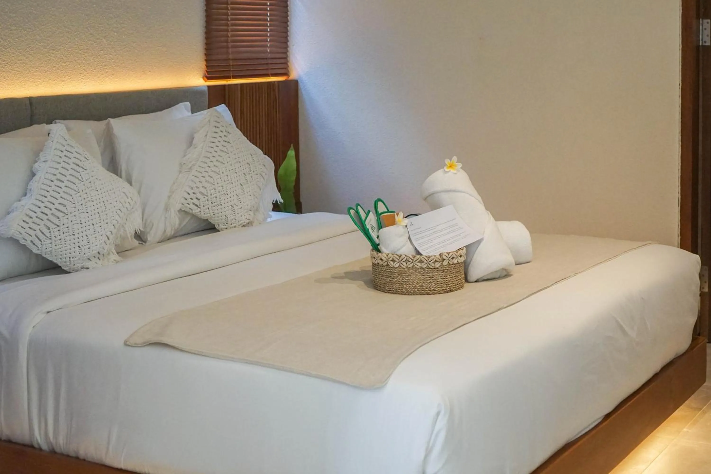 Bed in Ubud Aura Retreat