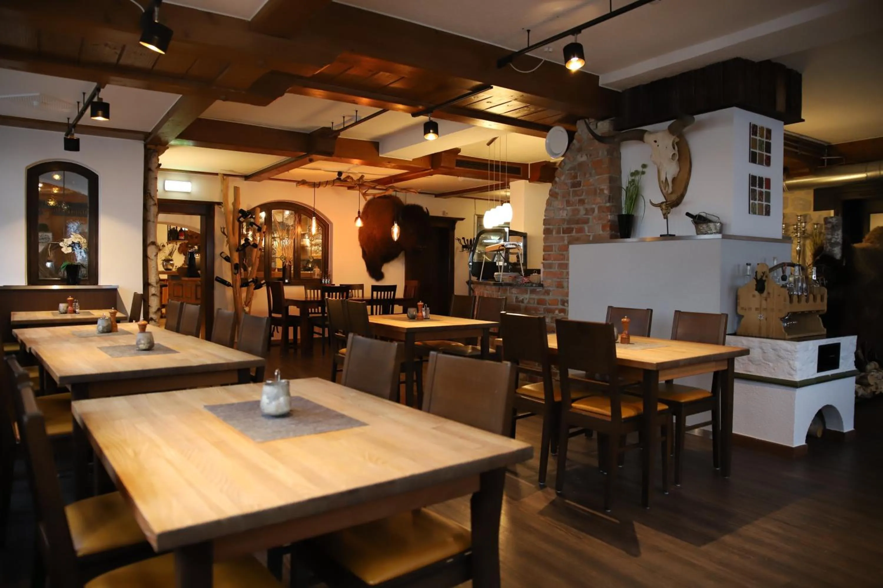 Restaurant/places to eat in Hotel zur Isar