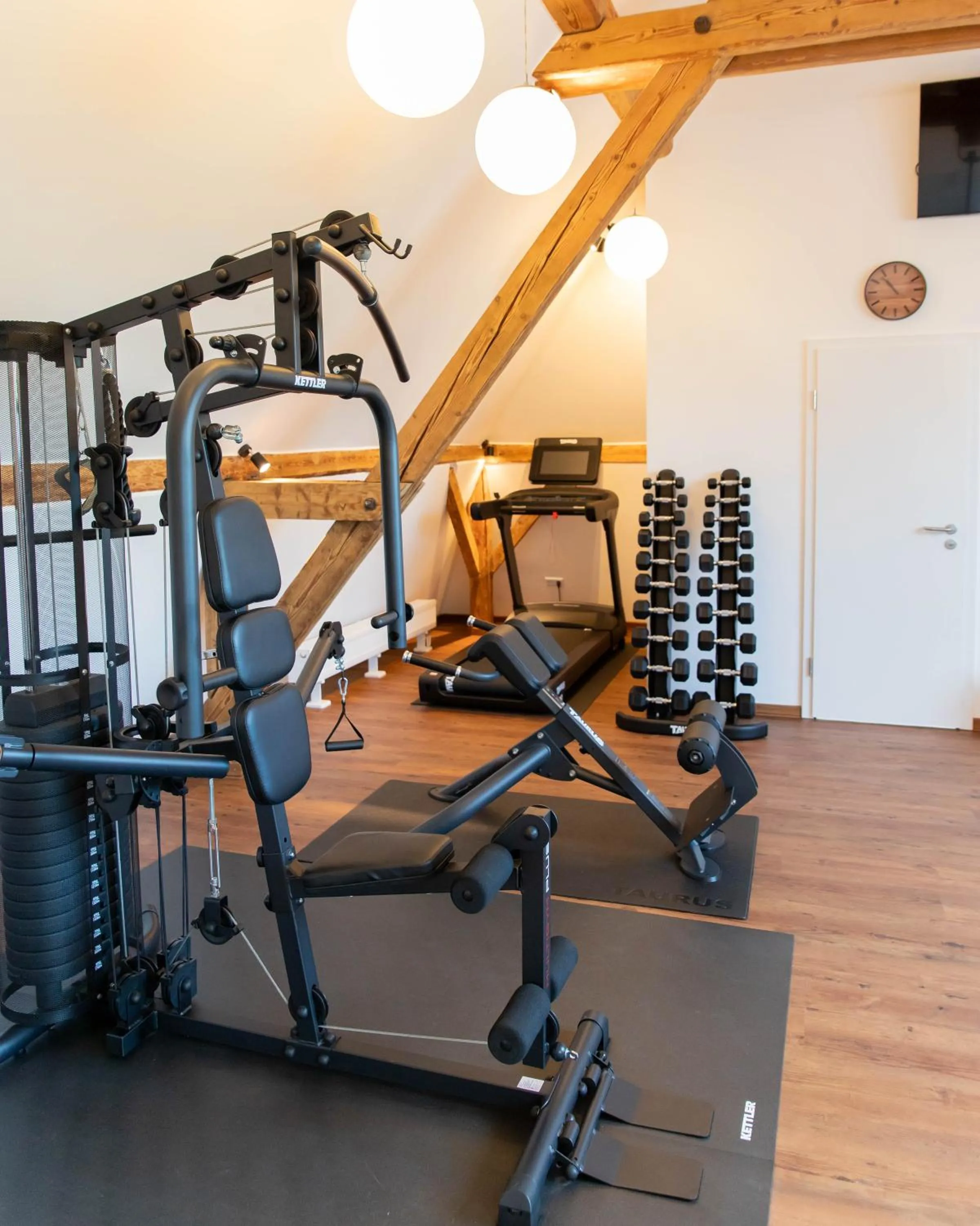 Fitness centre/facilities in Hotel zur Isar