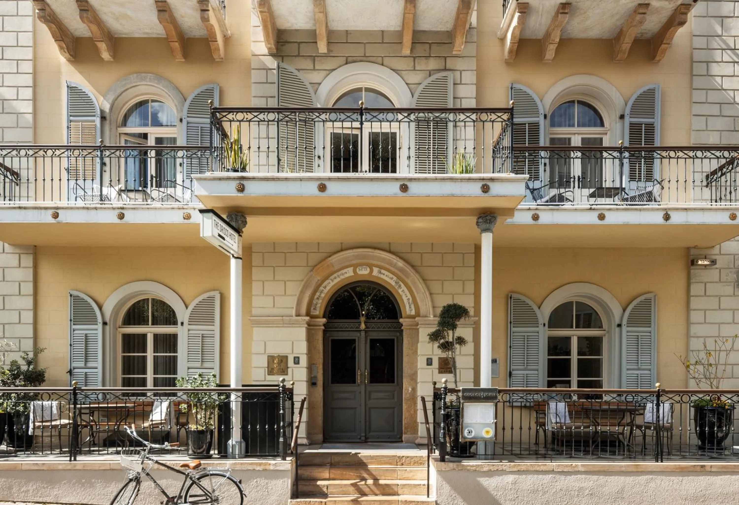 Facade/entrance in The Drisco Hotel Tel Aviv - Relais & Châteaux - Adults Only
