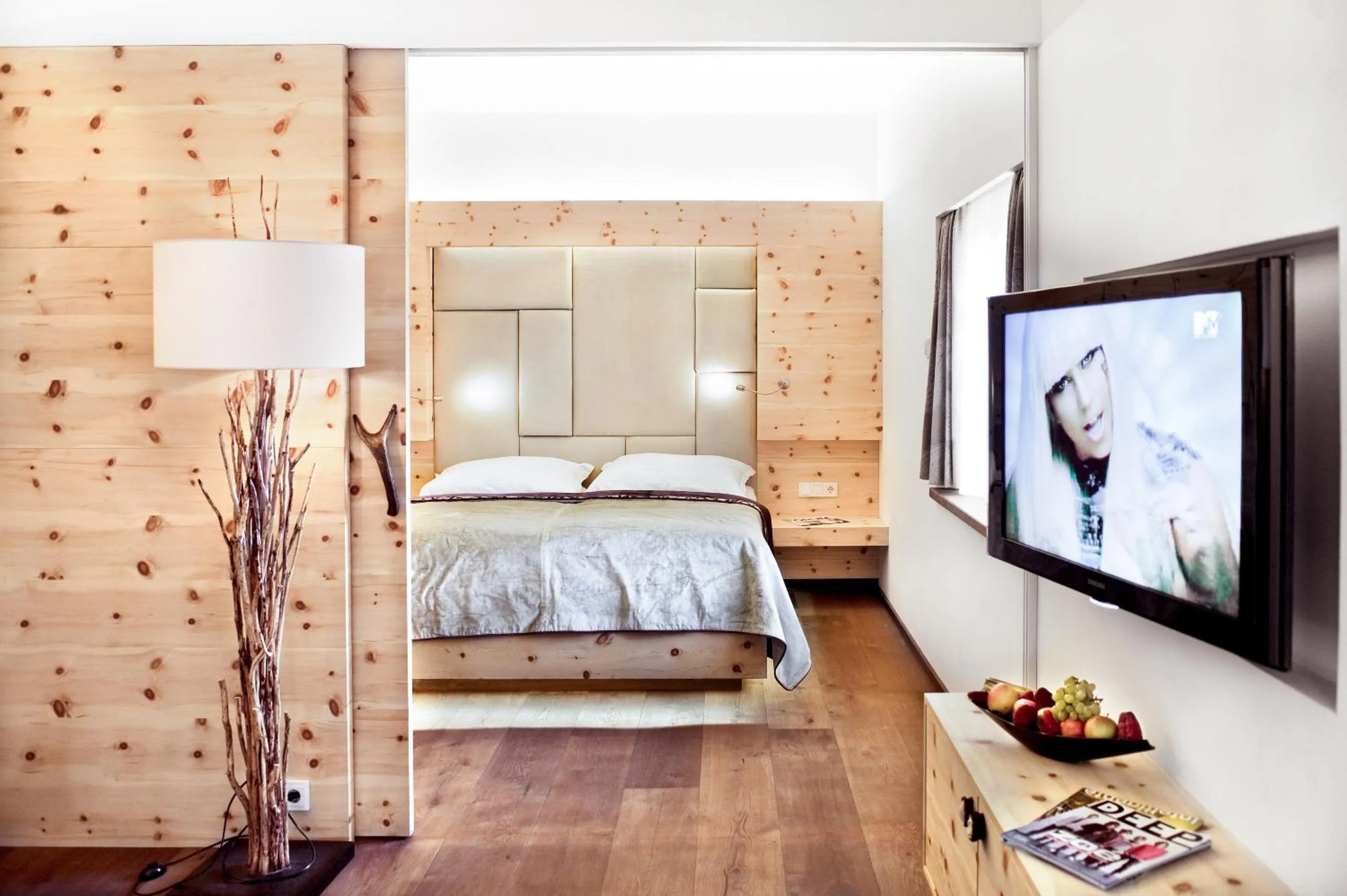 Bed in Lifestyle Hotel eder