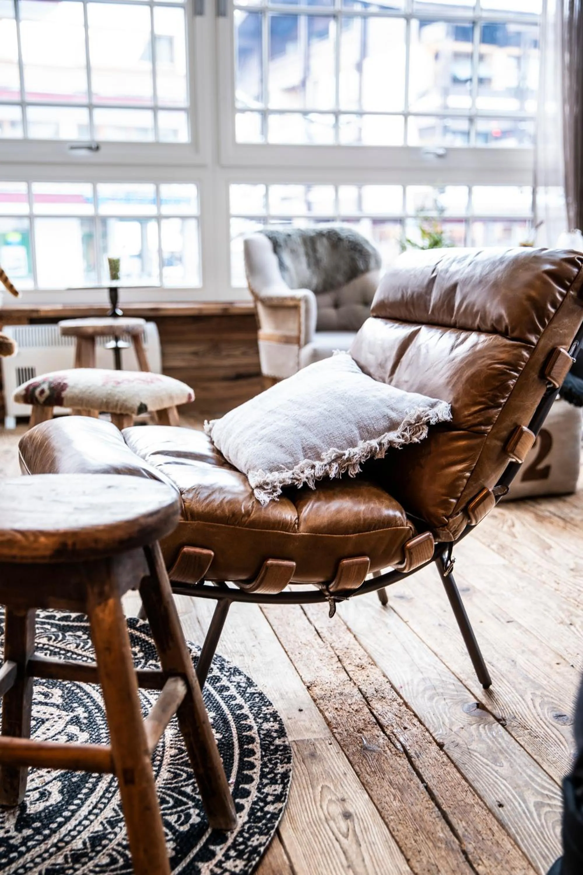 Library in Lifestyle Hotel eder